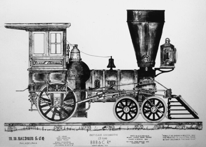 First Class Locomotive 13 Tons BBB&Rw