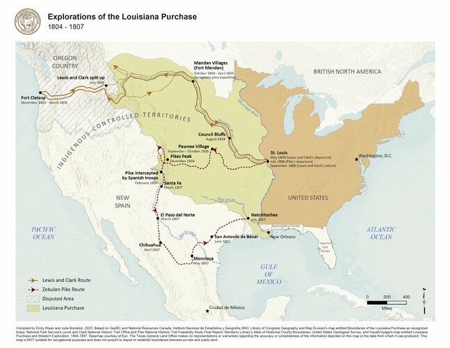 Explorations of the Louisiana Purchase, Map #97183