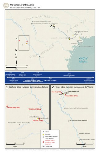 The Genealogy of the Alamo, Map #97523