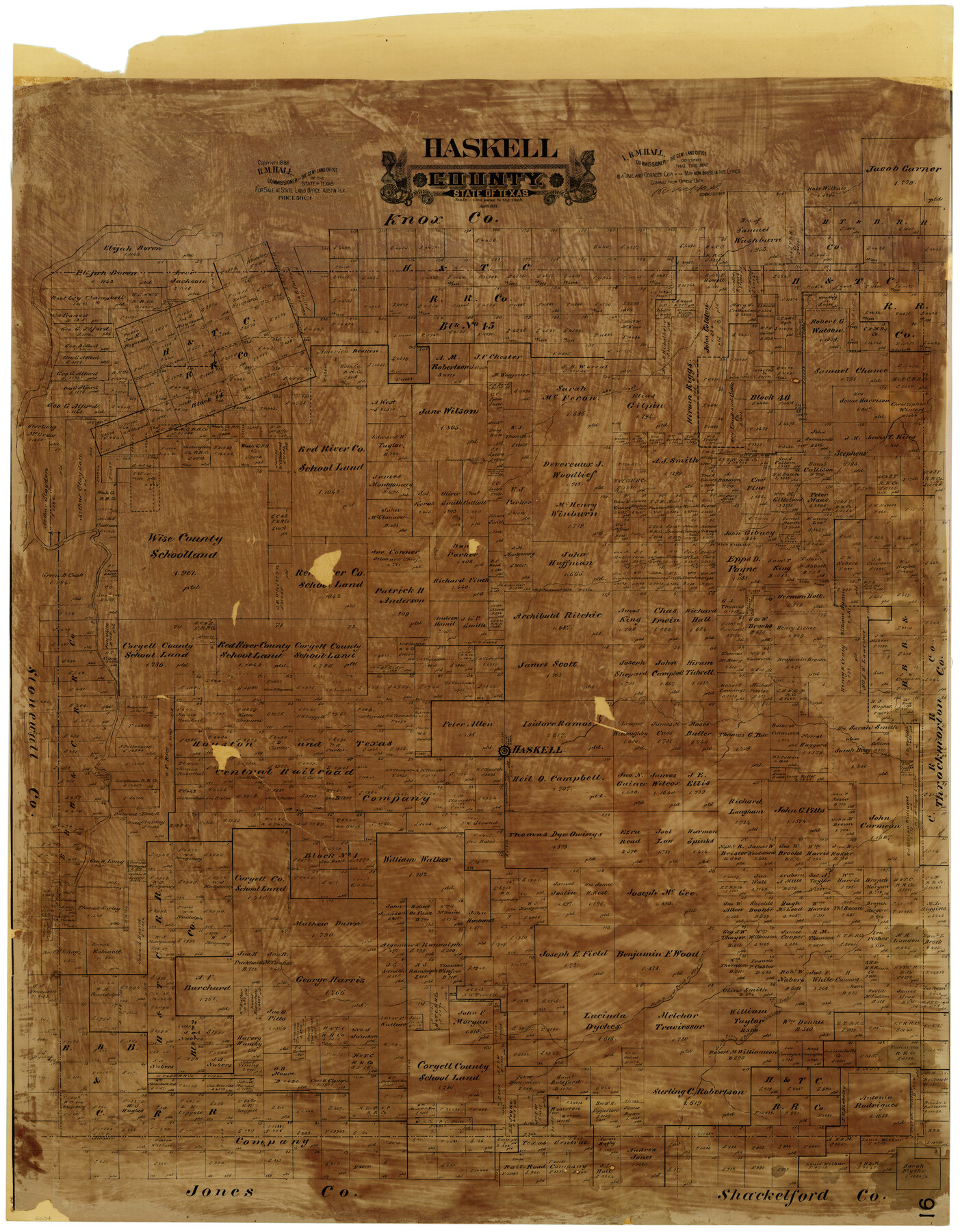 399, Haskell County, Maddox Collection
