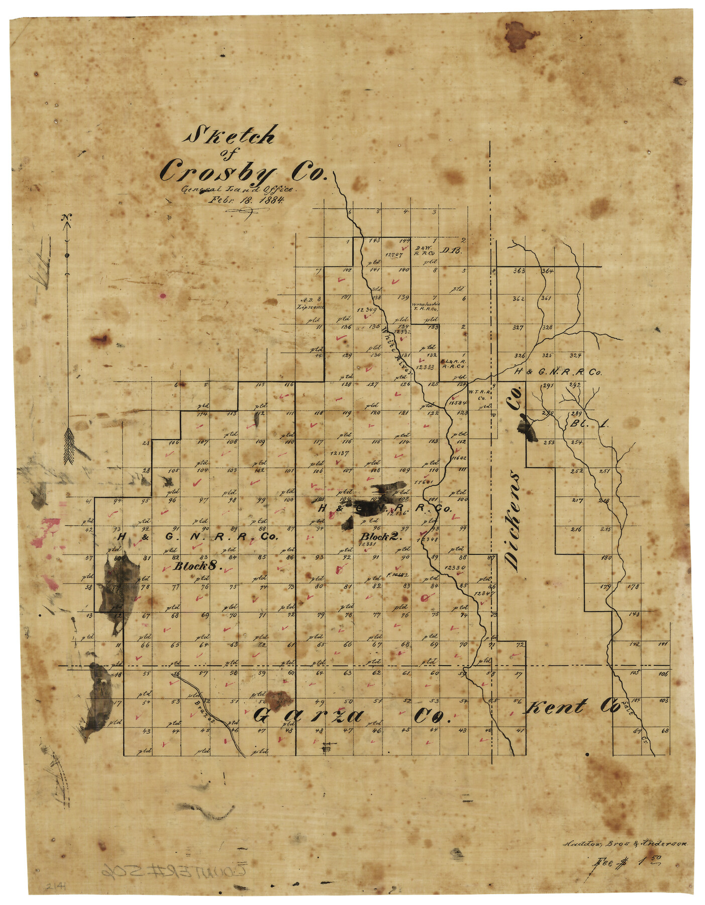 506, Sketch of Crosby Co.