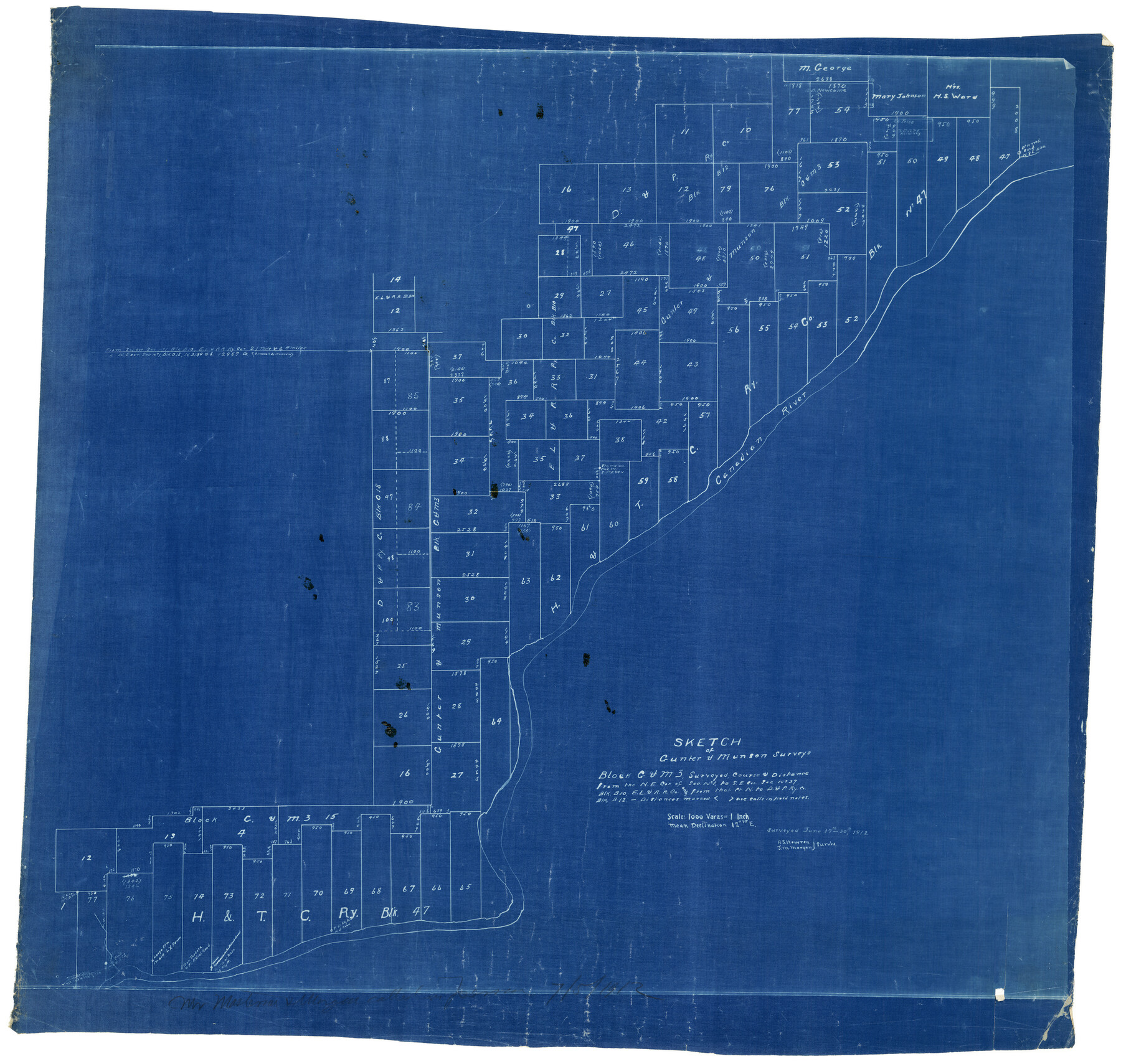 9548, Moore County Rolled Sketch 8, General Map Collection
