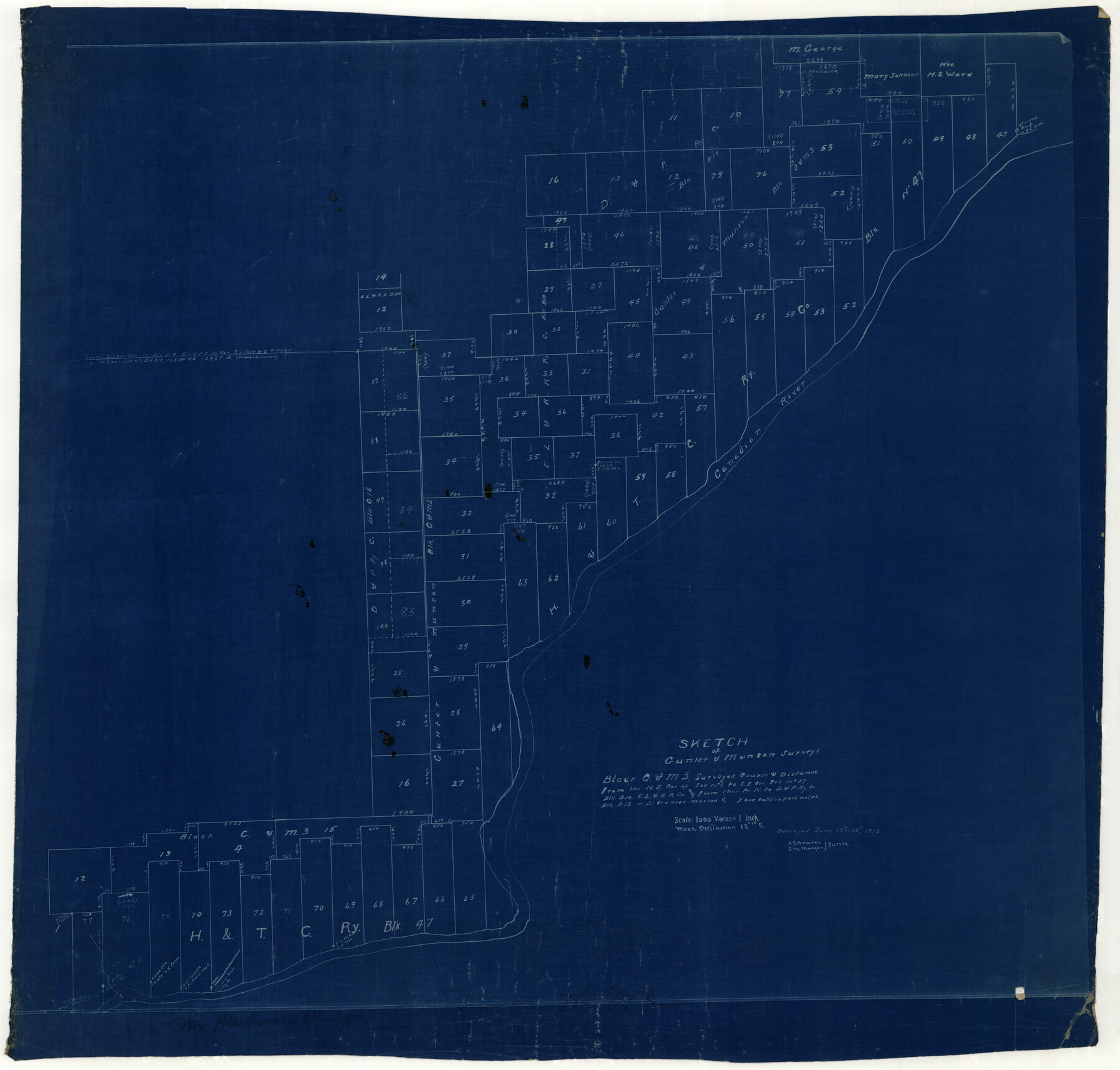 9548, Moore County Rolled Sketch 8, General Map Collection