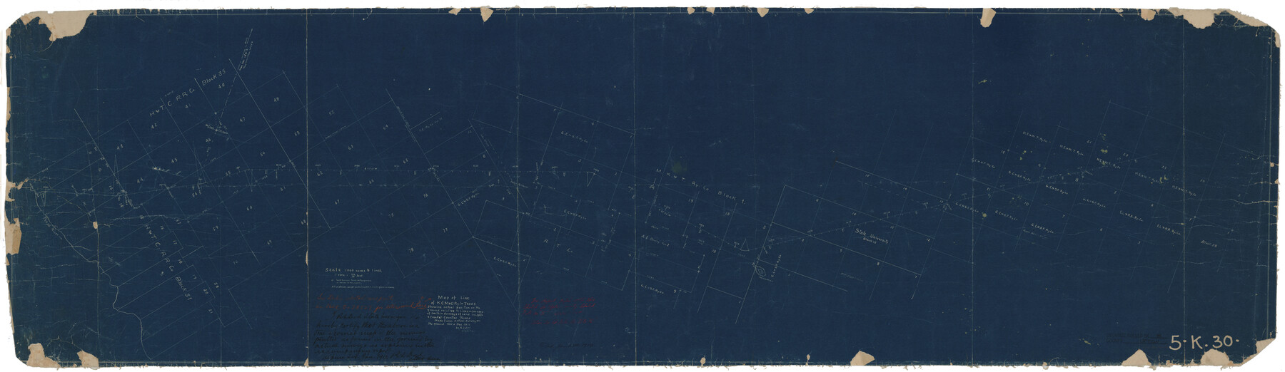 10034, Upton County Rolled Sketch 8, General Map Collection