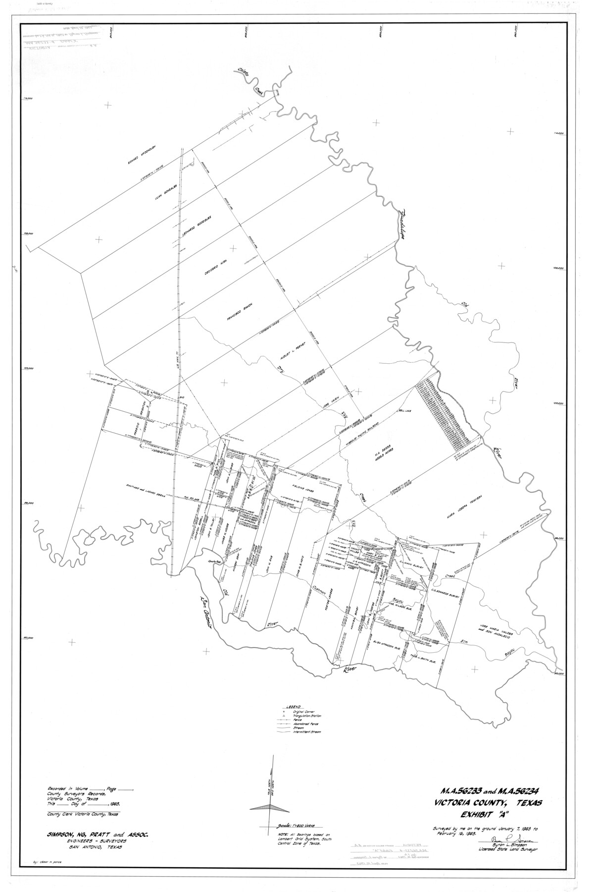 10095, Victoria County Rolled Sketch 4A, General Map Collection