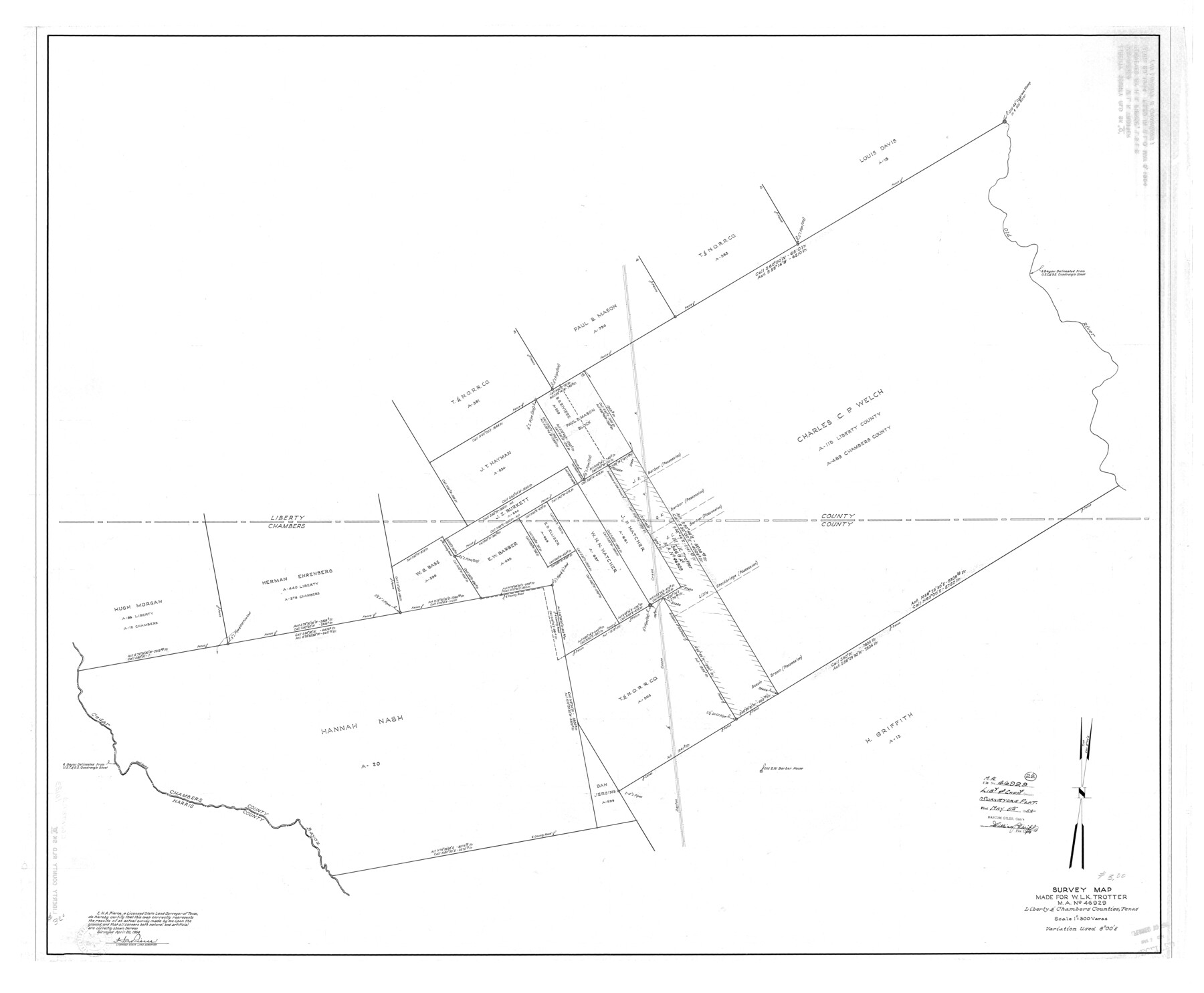 10183, Liberty County Rolled Sketch O, General Map Collection
