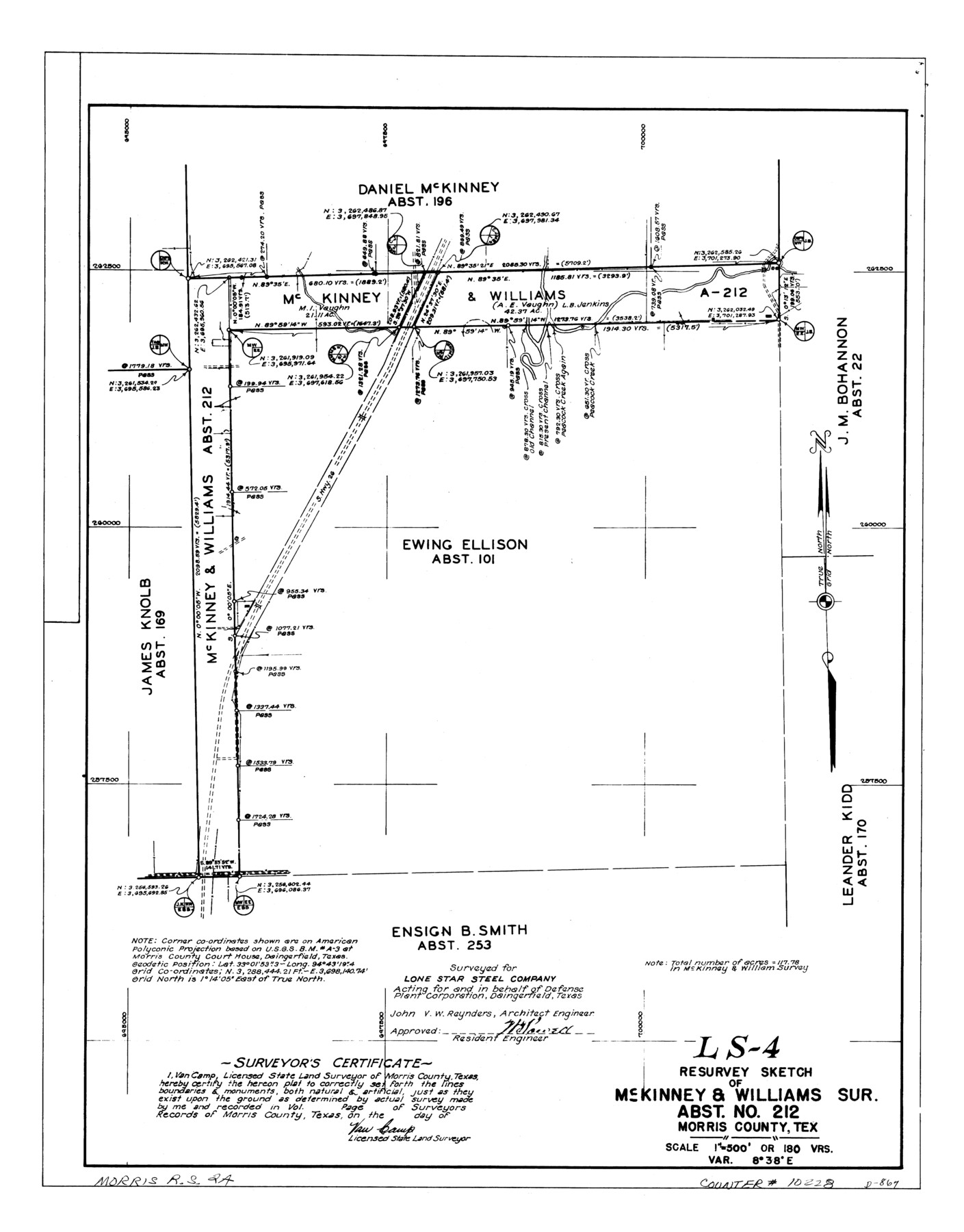 10228, Morris County Rolled Sketch 2A, General Map Collection