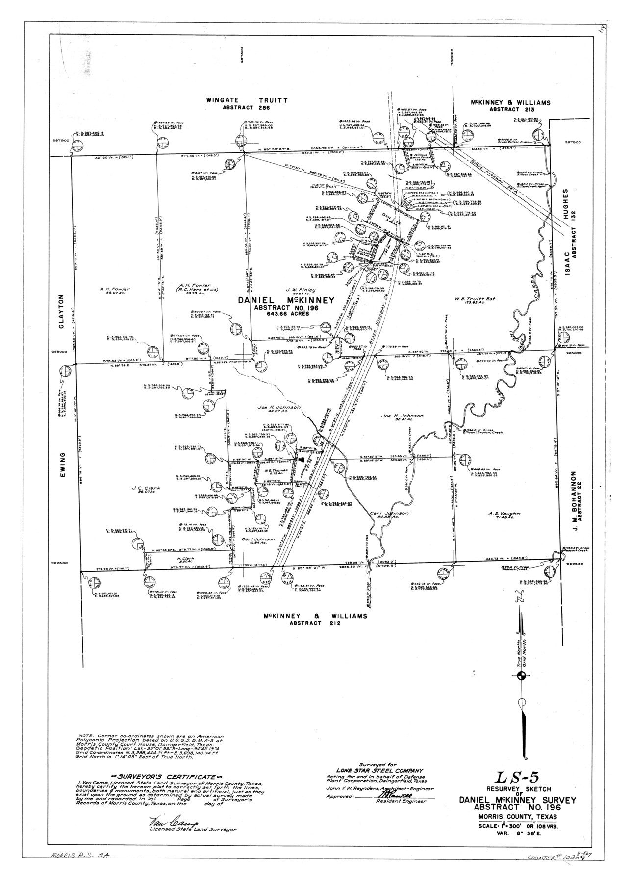 10229, Morris County Rolled Sketch 2A, General Map Collection