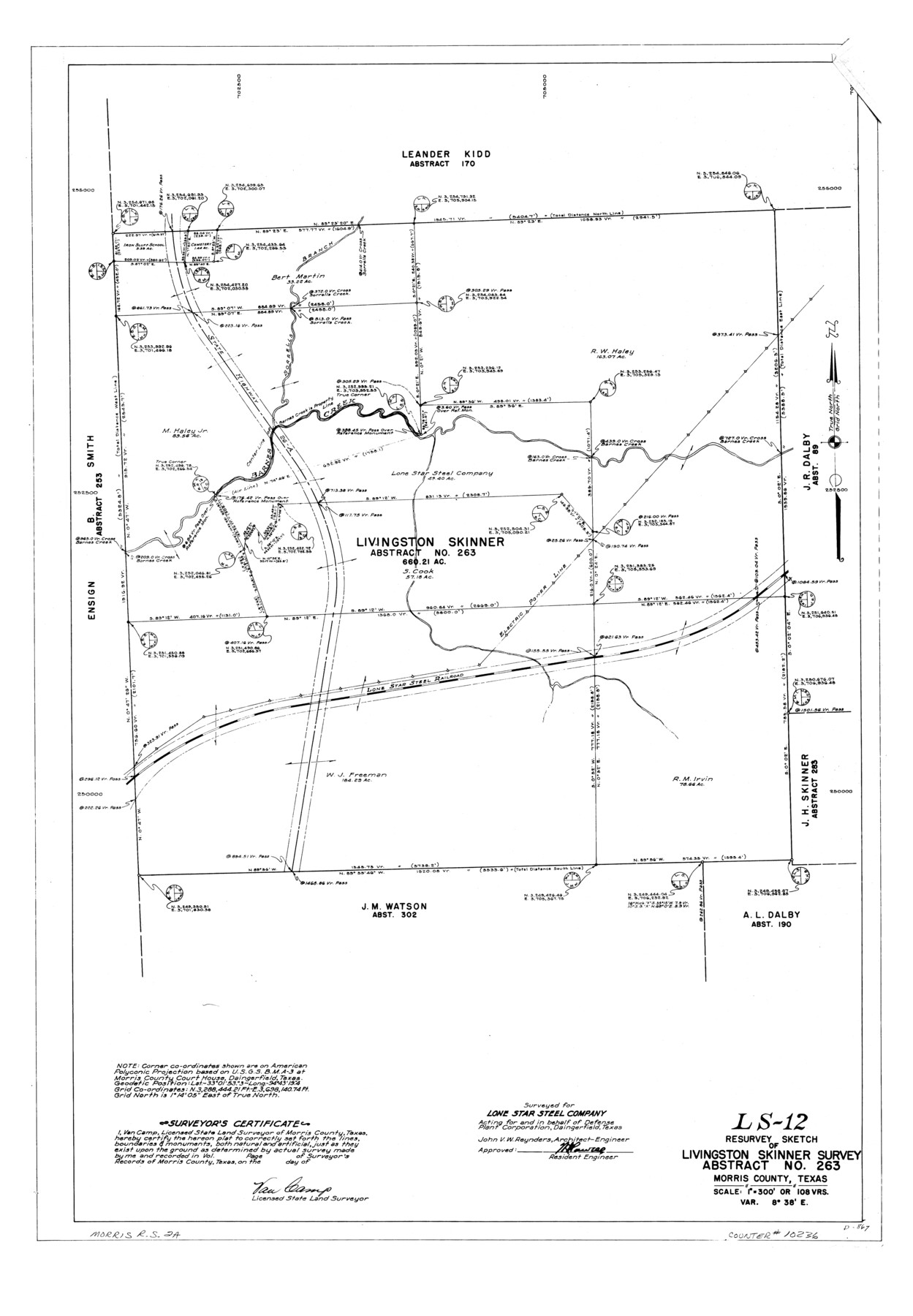 10236, Morris County Rolled Sketch 2A, General Map Collection