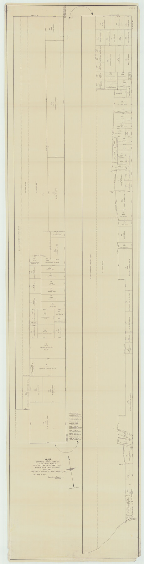10297, Starr County Rolled Sketch 38, General Map Collection