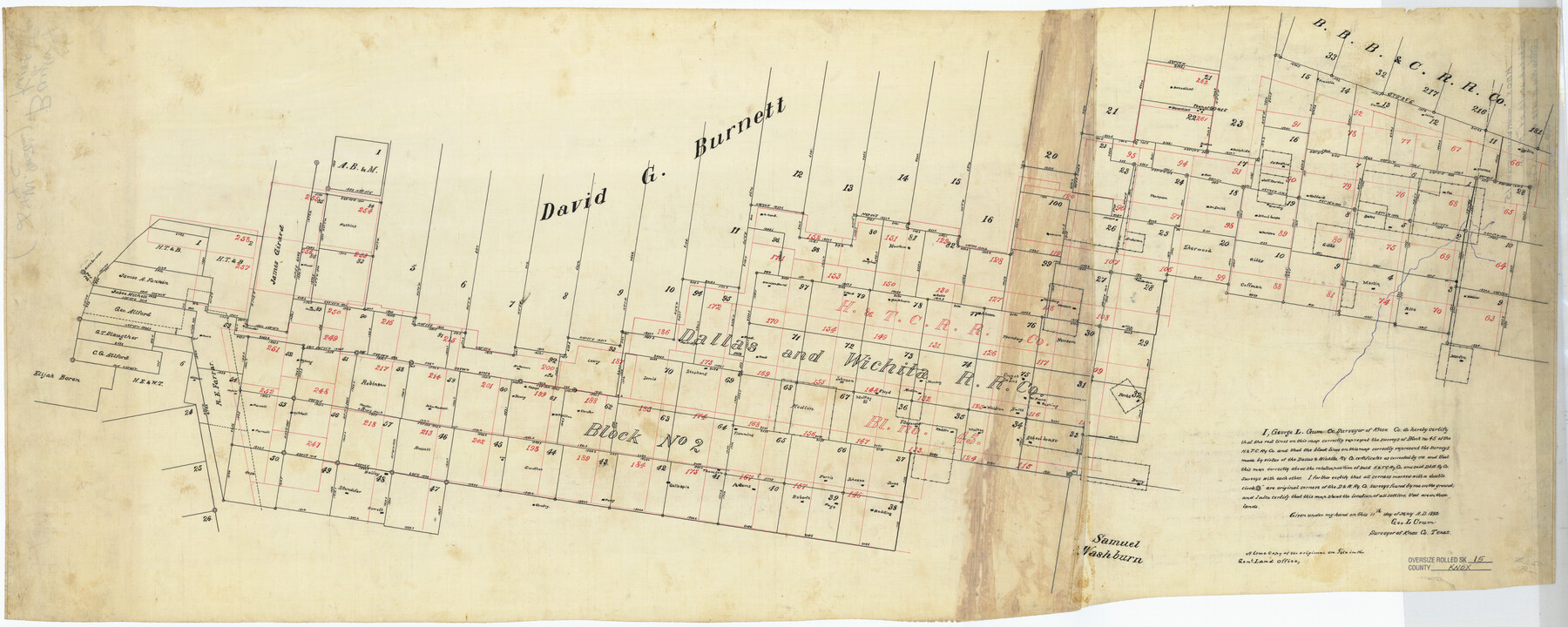 10667, Knox County Rolled Sketch 15, General Map Collection