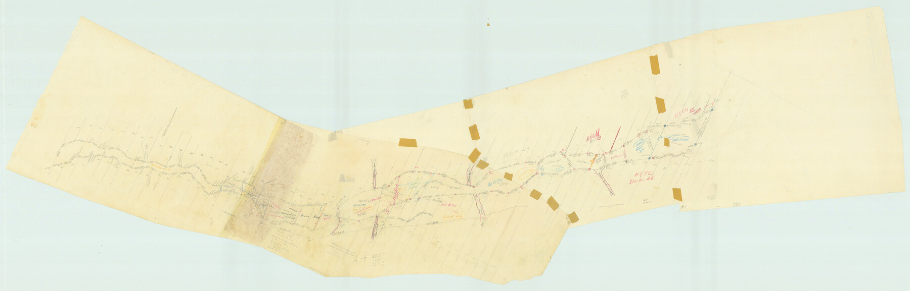 10679, Hutchinson County Rolled Sketch 38, General Map Collection