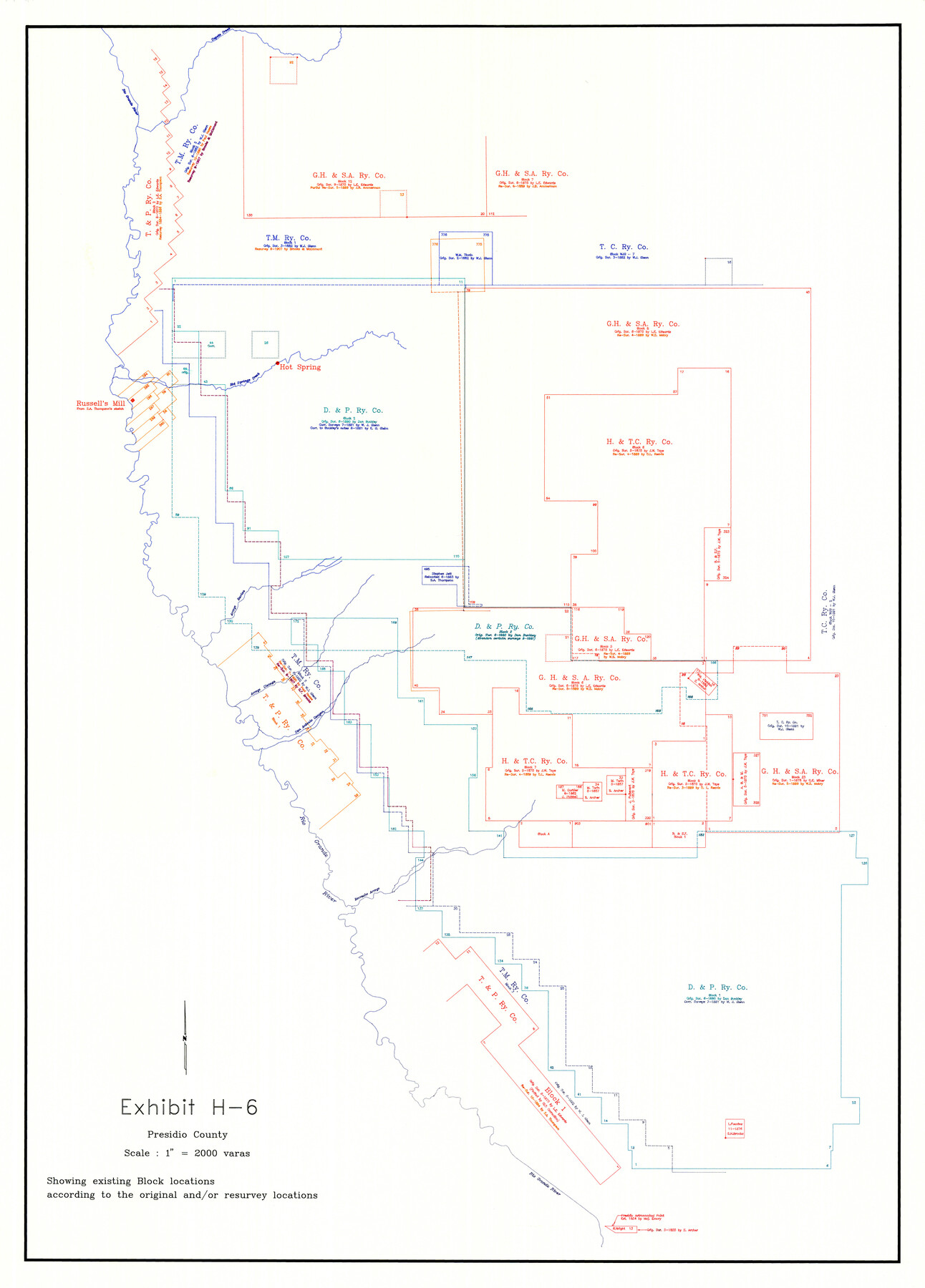 10711, Presidio County Rolled Sketch 131A, General Map Collection
