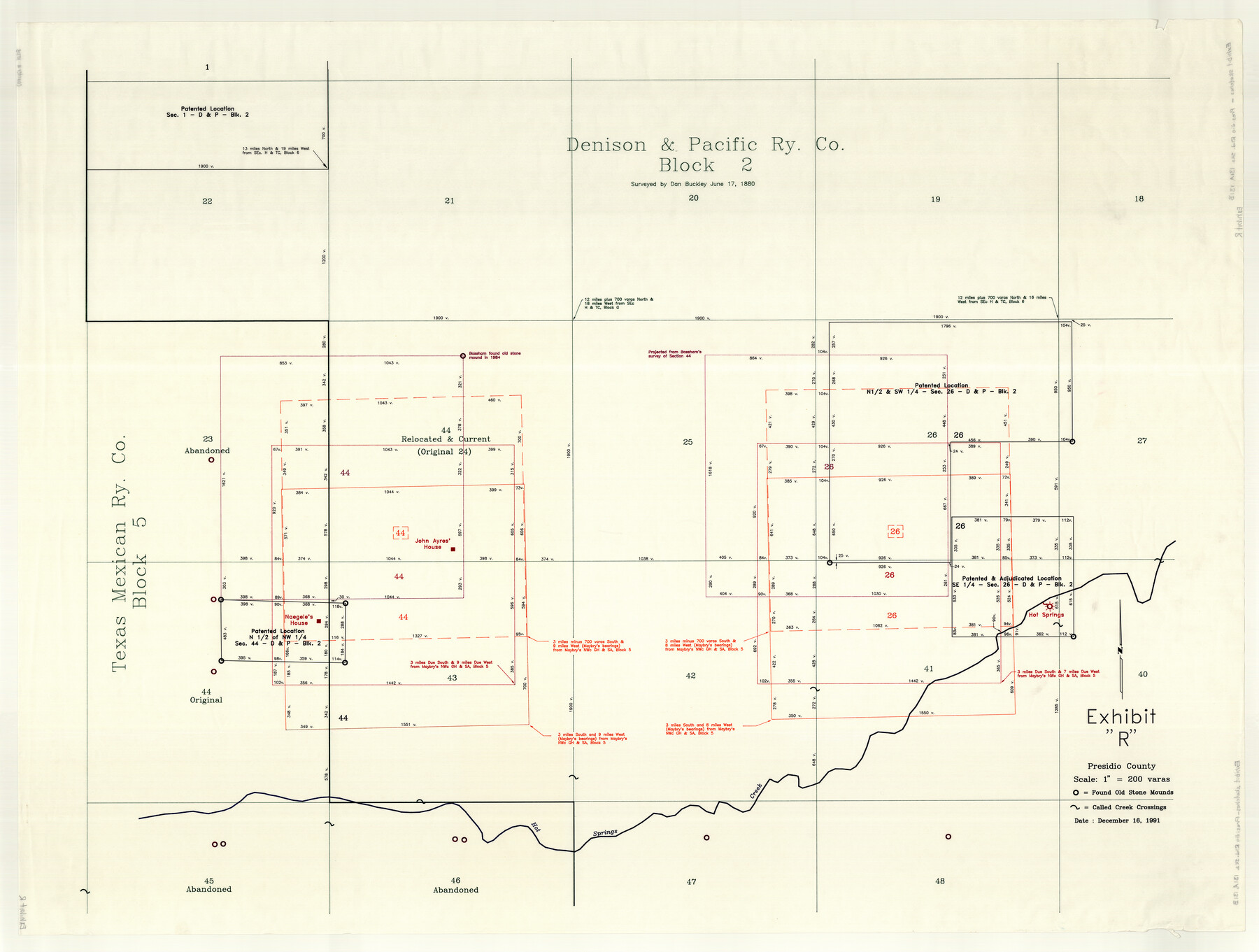 10713, Presidio County Rolled Sketch 131A, General Map Collection