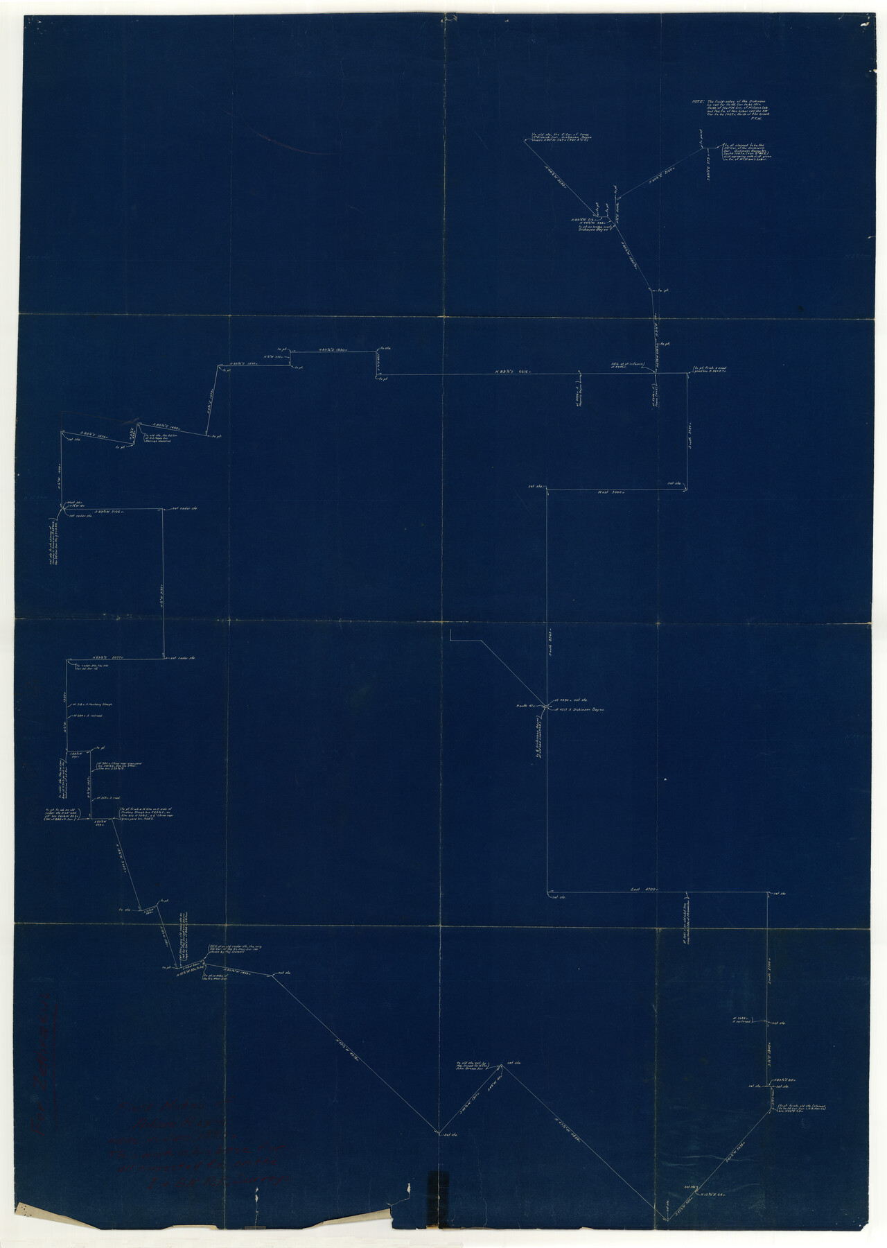 10714, Brazoria County Rolled Sketch AH, General Map Collection