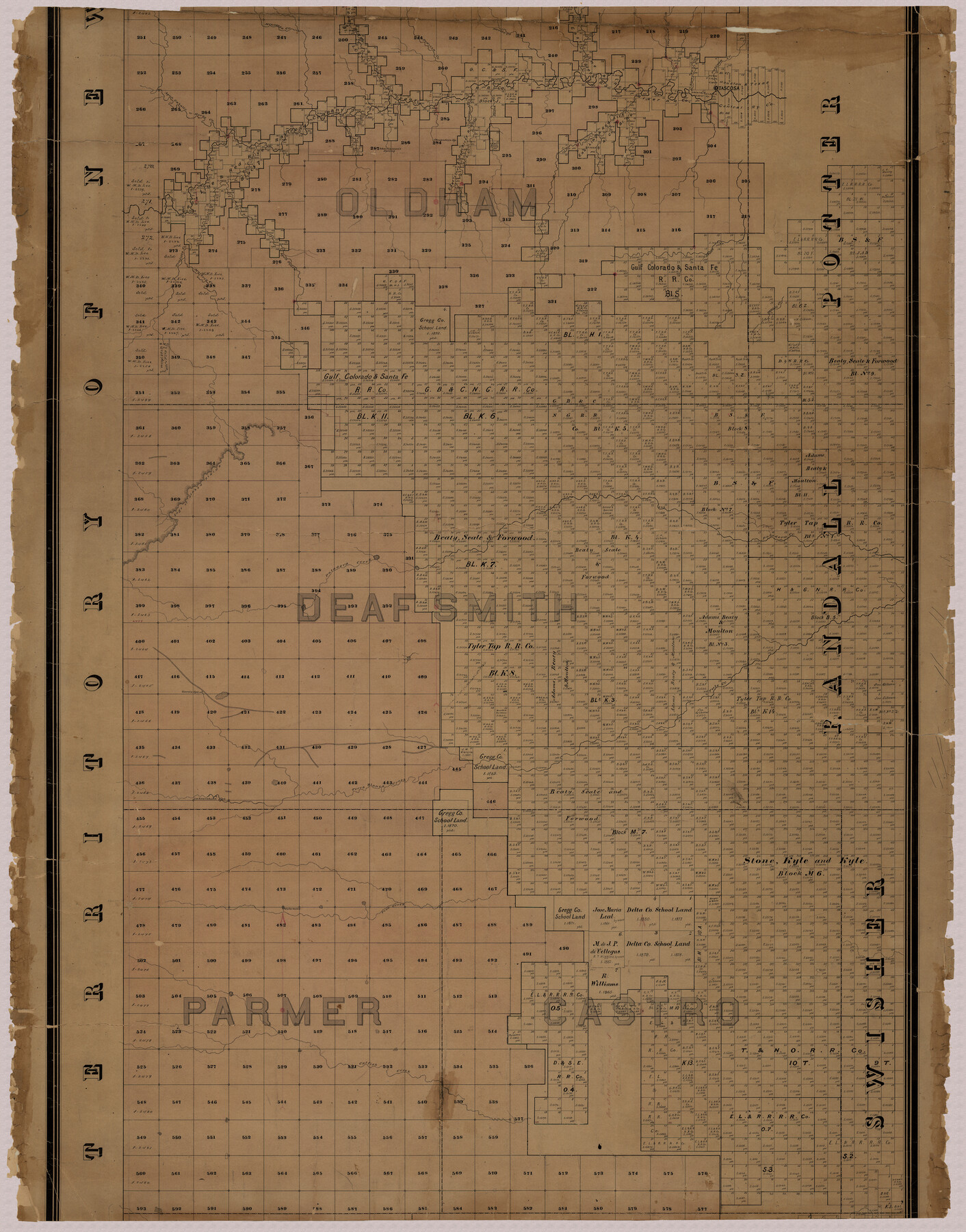 10745, Capitol Land Reservation, General Map Collection