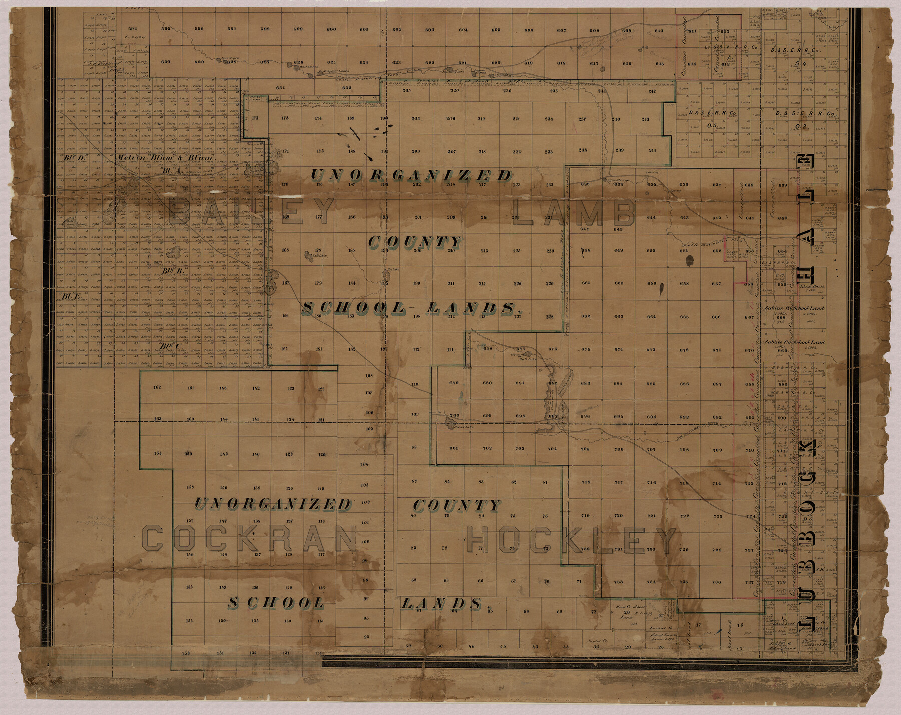 10746, Capitol Land Reservation, General Map Collection