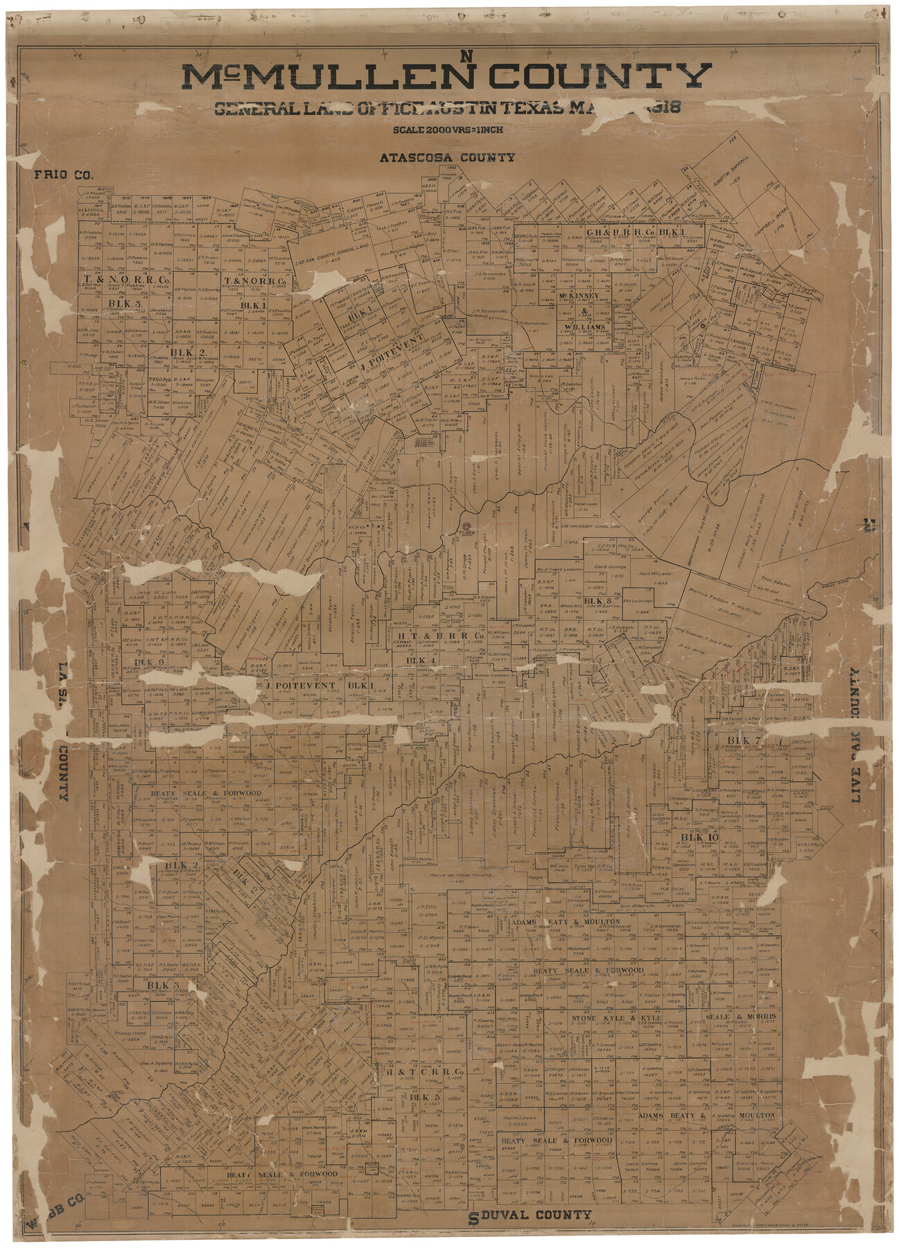 10788, McMullen County, General Map Collection
