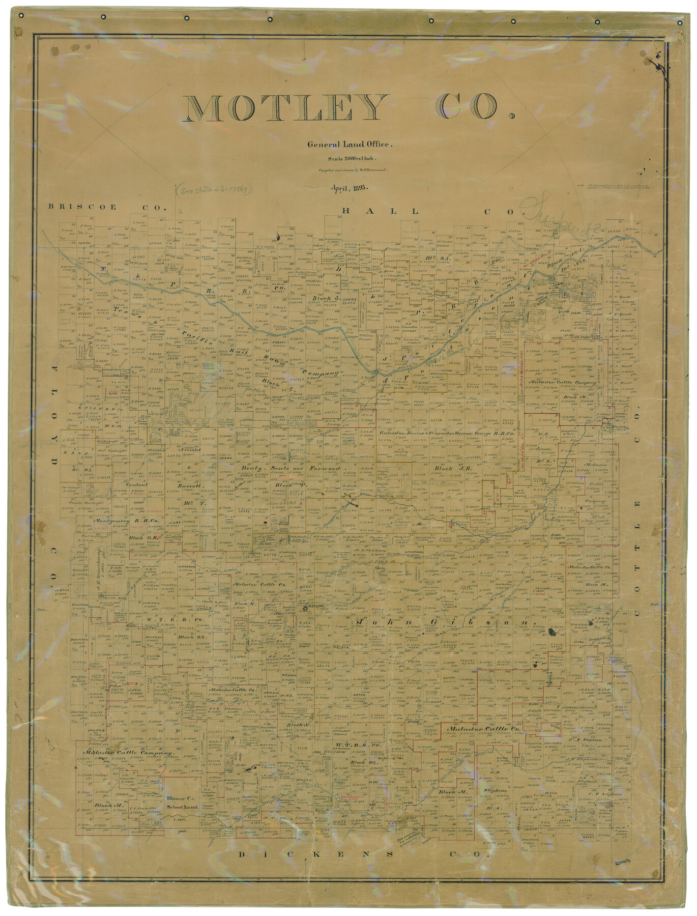 10796, Motley Co., General Map Collection