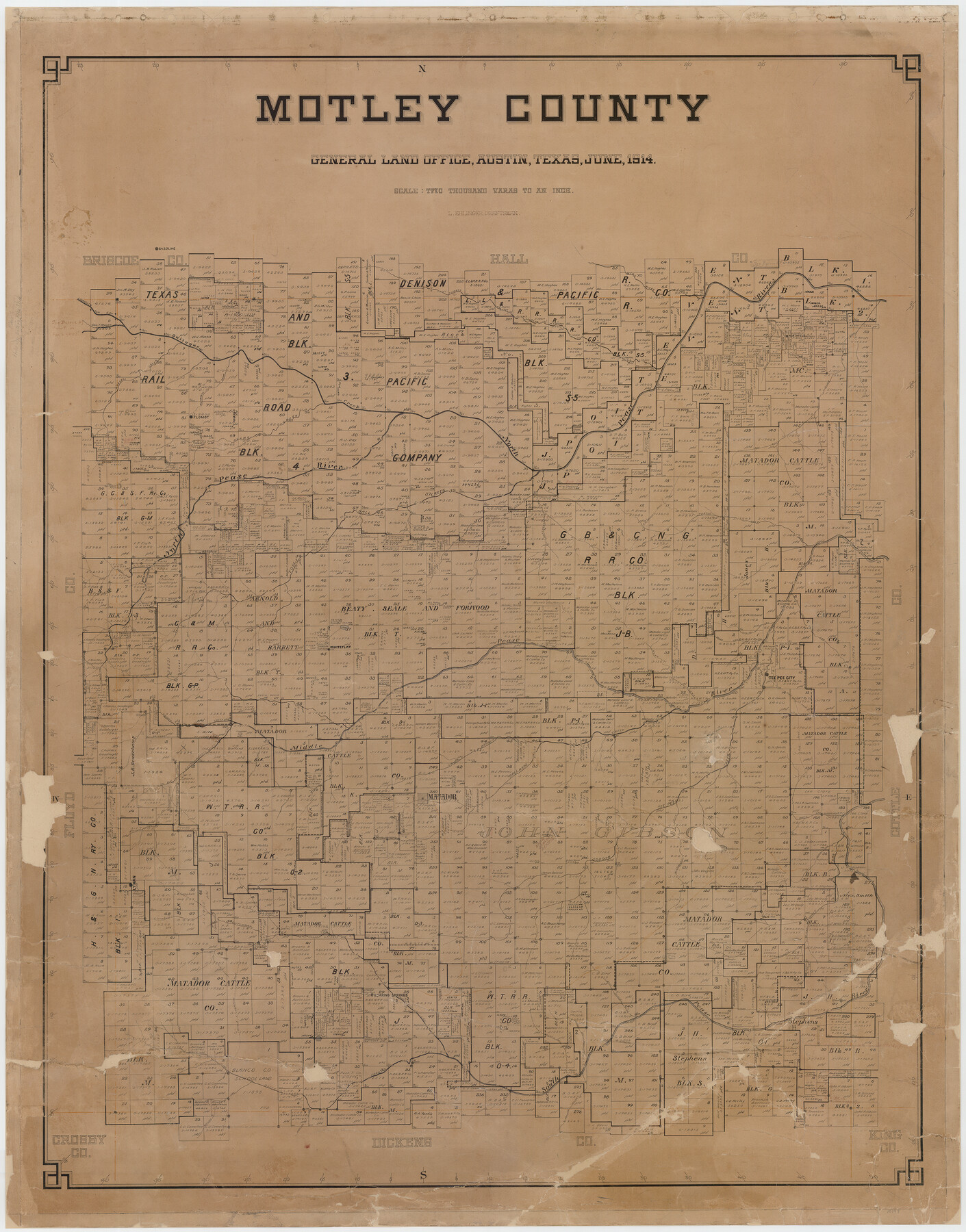 10797, Motley County, General Map Collection