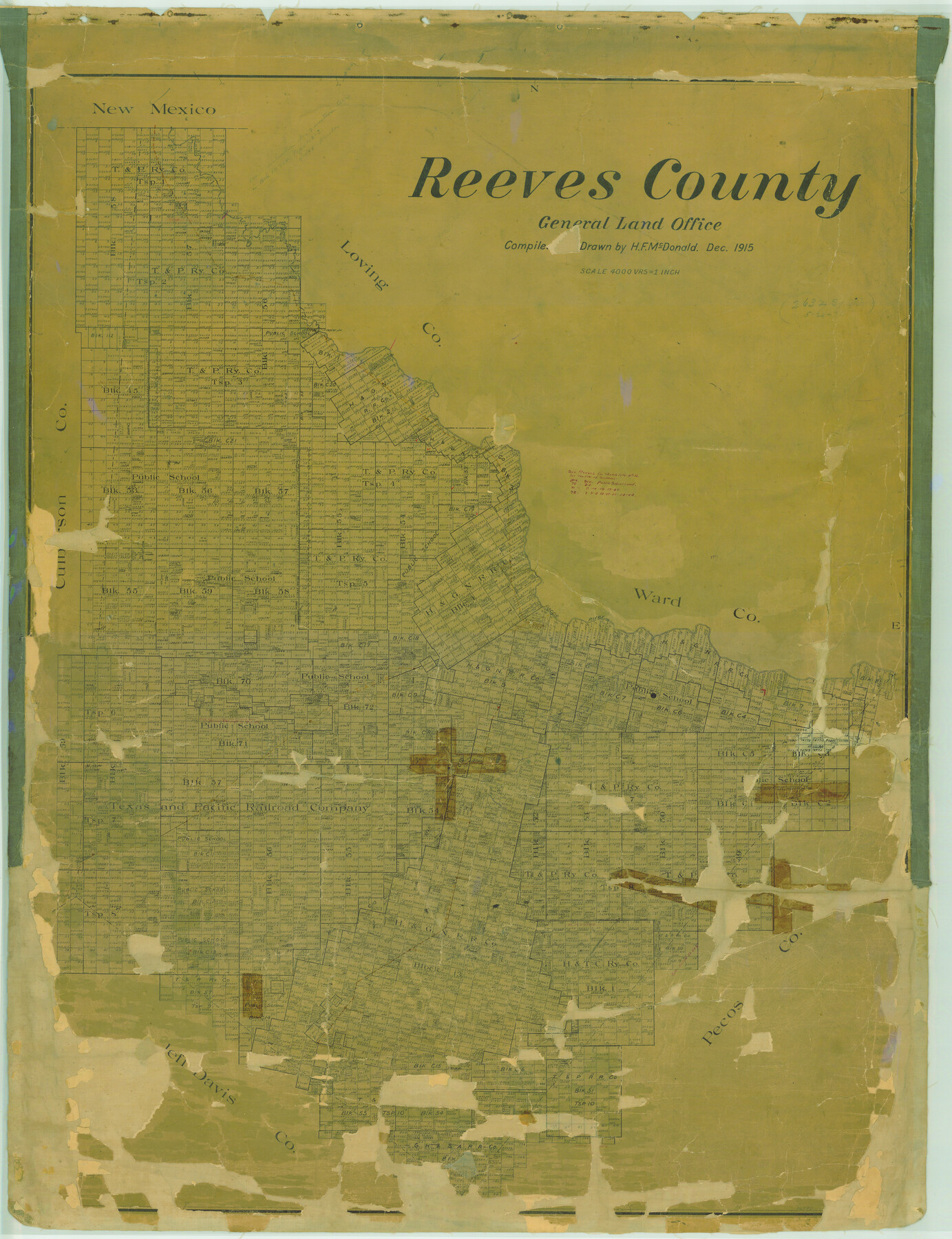 16797, Reeves County, General Map Collection