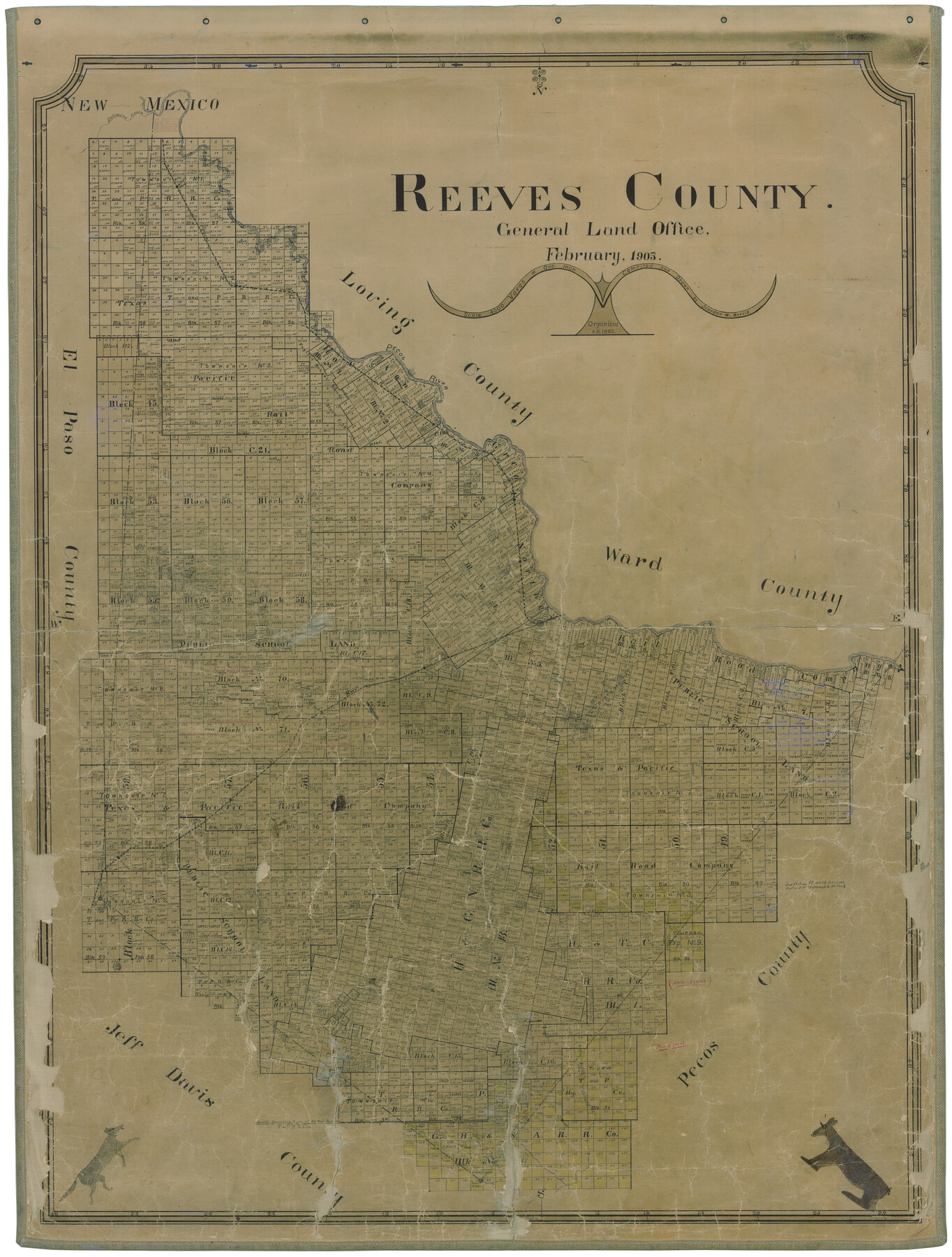 16798, Reeves County, General Map Collection
