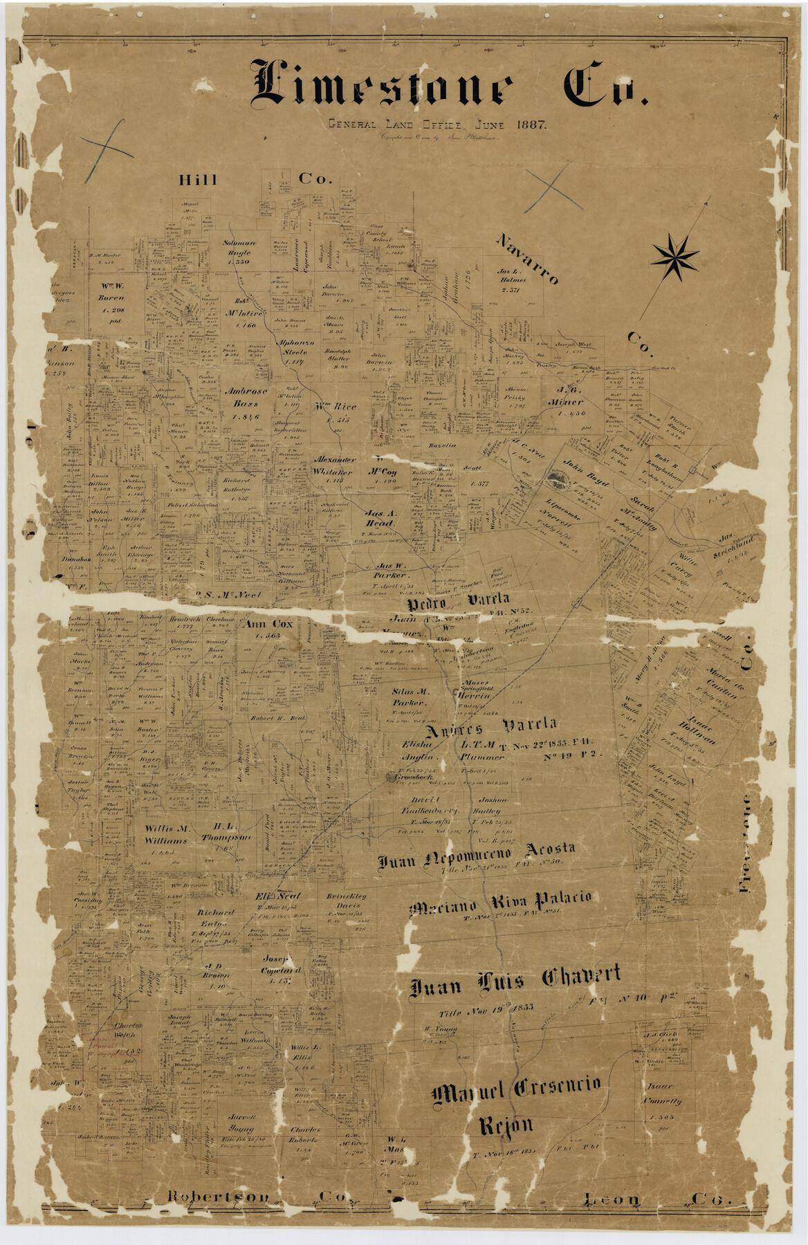 16881, Limestone Co., General Map Collection