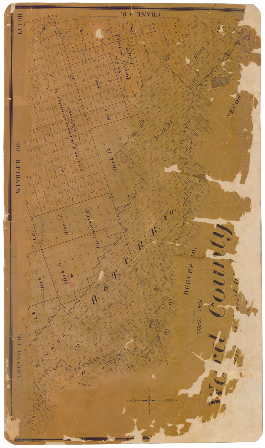 16917, Ward County, General Map Collection