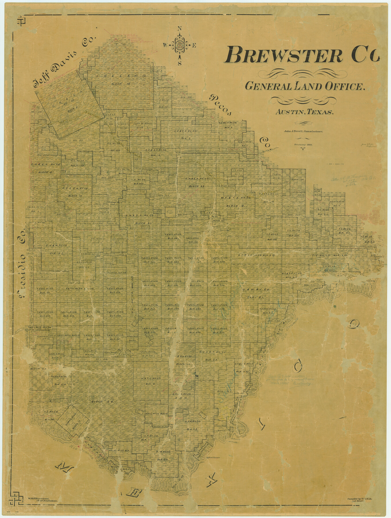 16947, Brewster Co[unty], General Map Collection