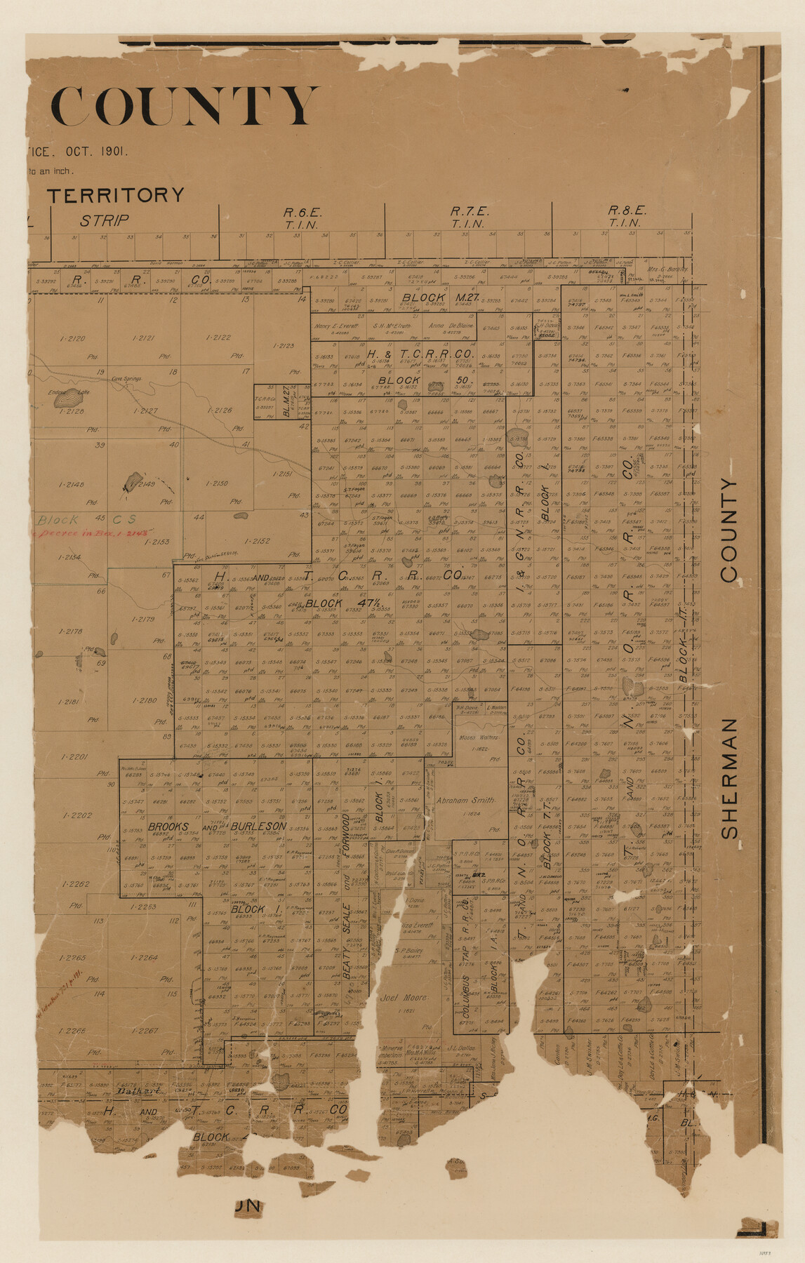 16953, Dallam County, General Map Collection