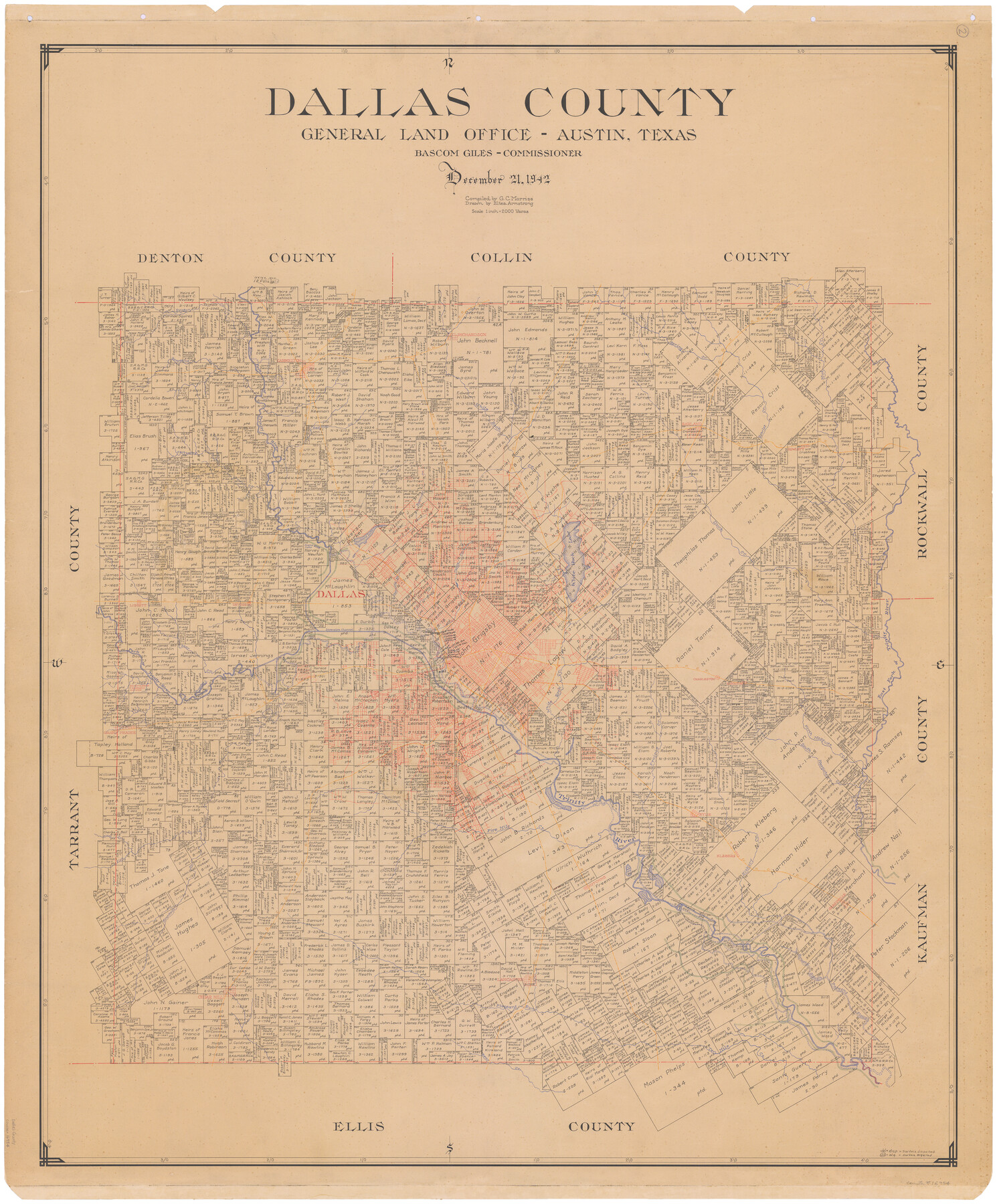 16954, Dallas County, General Map Collection