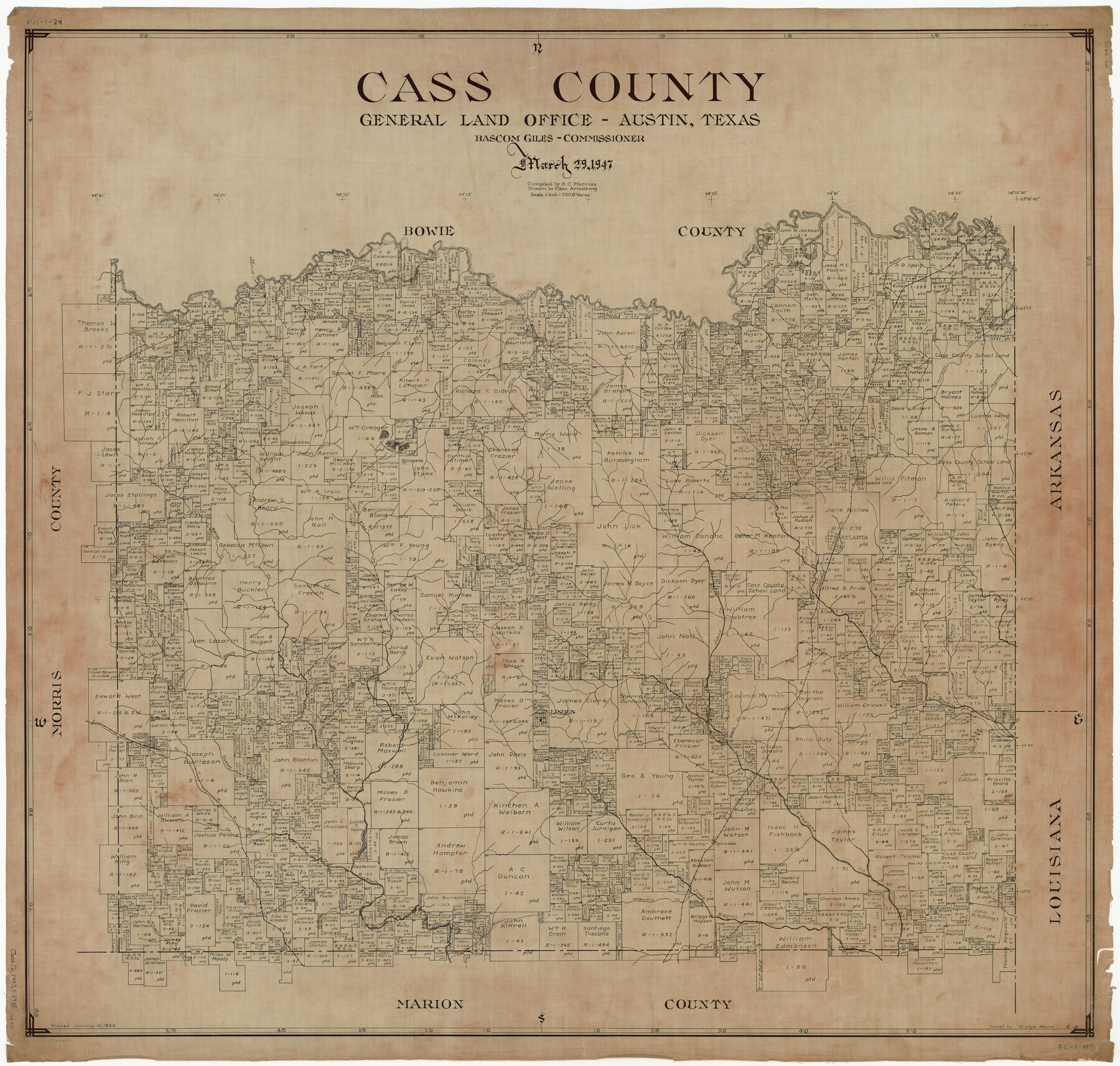 Cass County | 1796, Cass County, General Map Collection | 1796, Cass ...