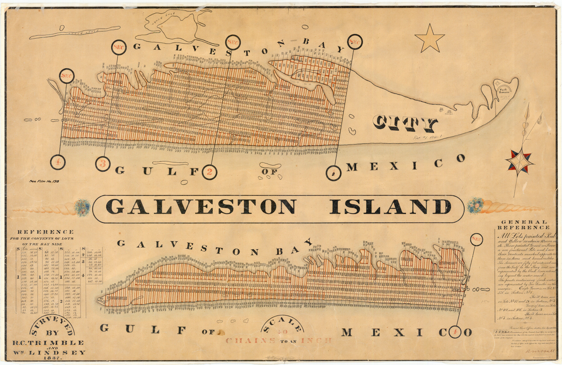 2009, Galveston Island, General Map Collection