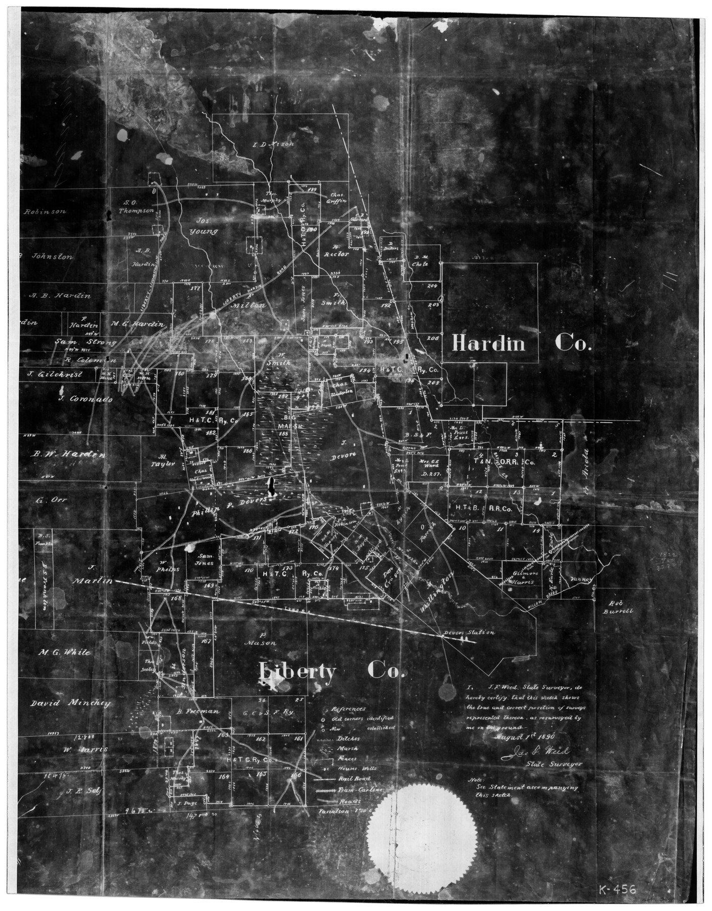 2058, [Liberty County, Texas], General Map Collection
