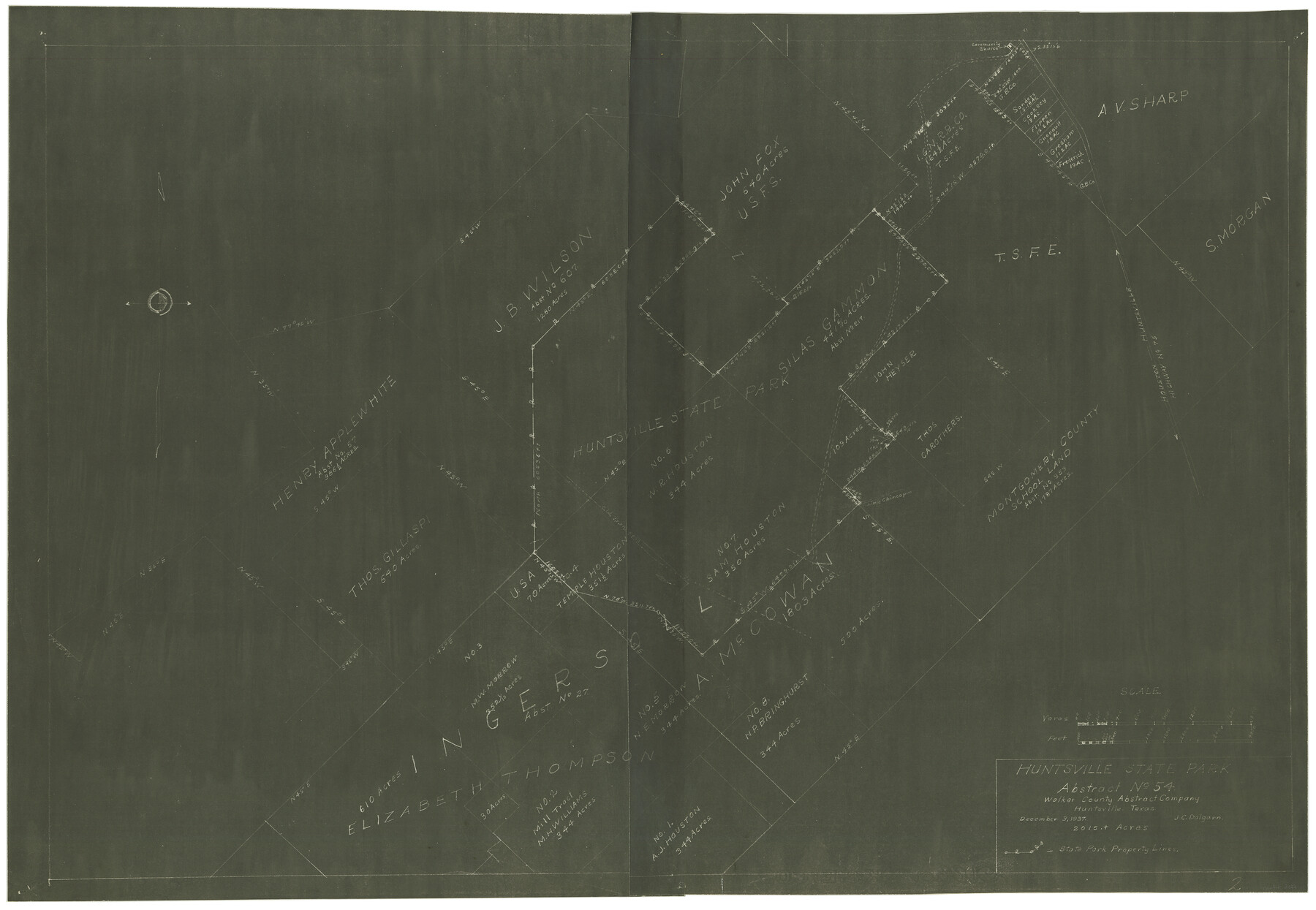 2077, Huntsville State Park, General Map Collection
