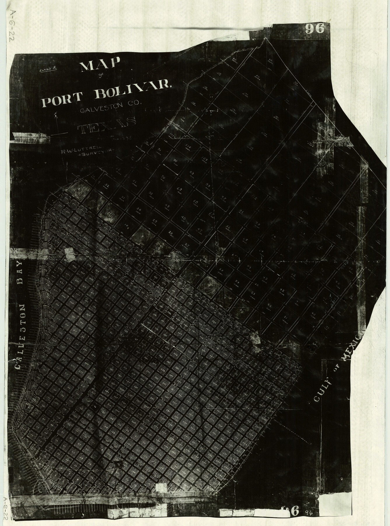 2191, Map of Port Bolivar, General Map Collection