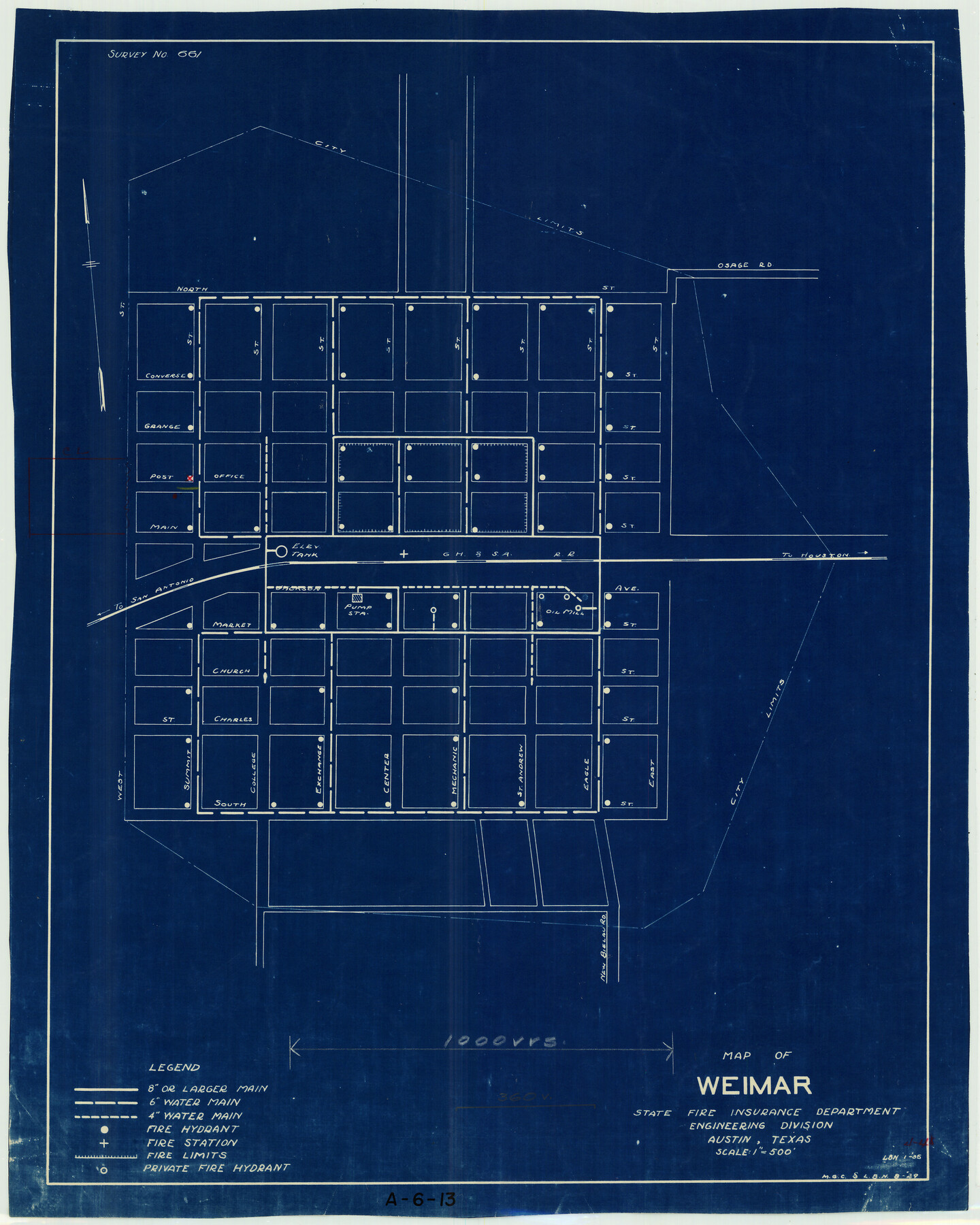 2206, Map of Weimar, General Map Collection