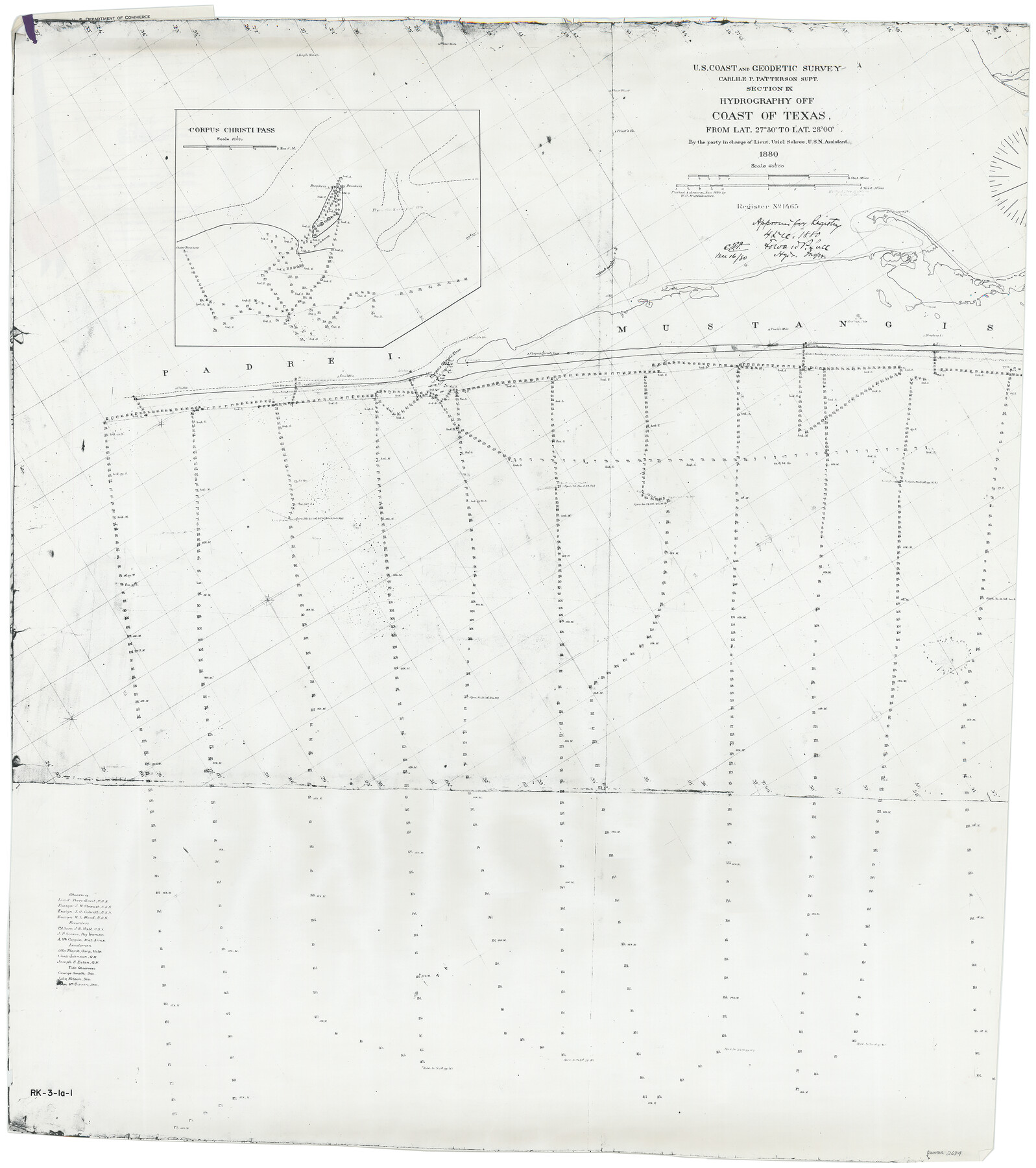 2694, Corpus Christi Pass, General Map Collection
