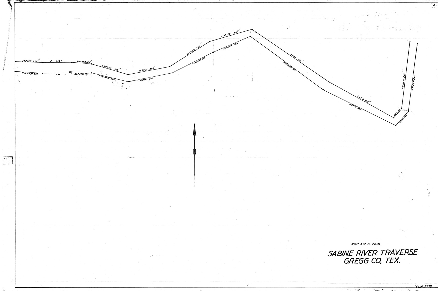 2834, [Sketch for Mineral Application 26501 - Sabine River, T. A. Oldhausen], General Map Collection