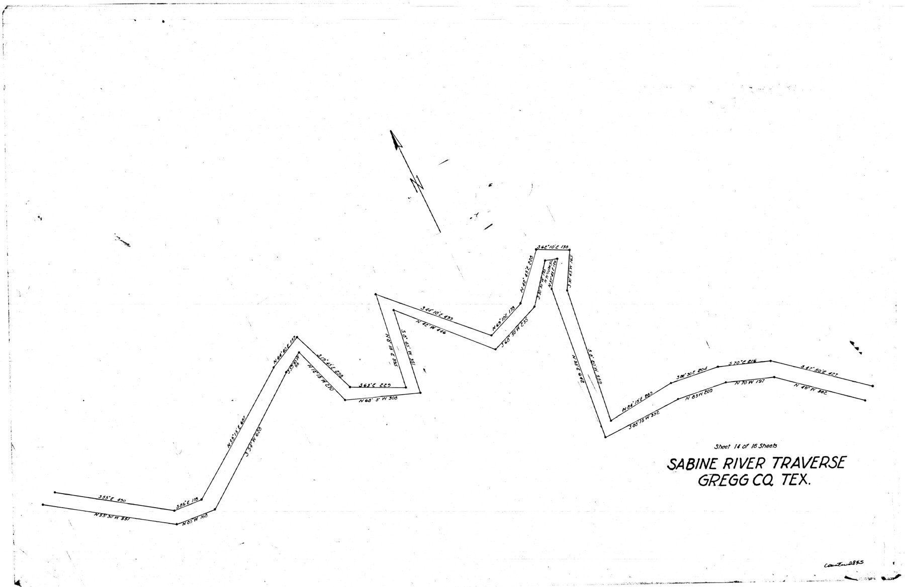 2845, [Sketch for Mineral Application 26501 - Sabine River, T. A. Oldhausen], General Map Collection