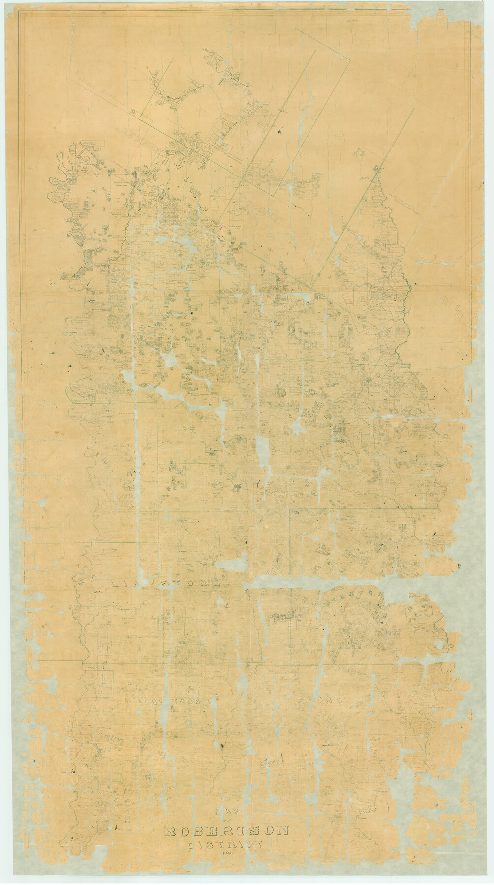 3032, Map of Robertson District, General Map Collection