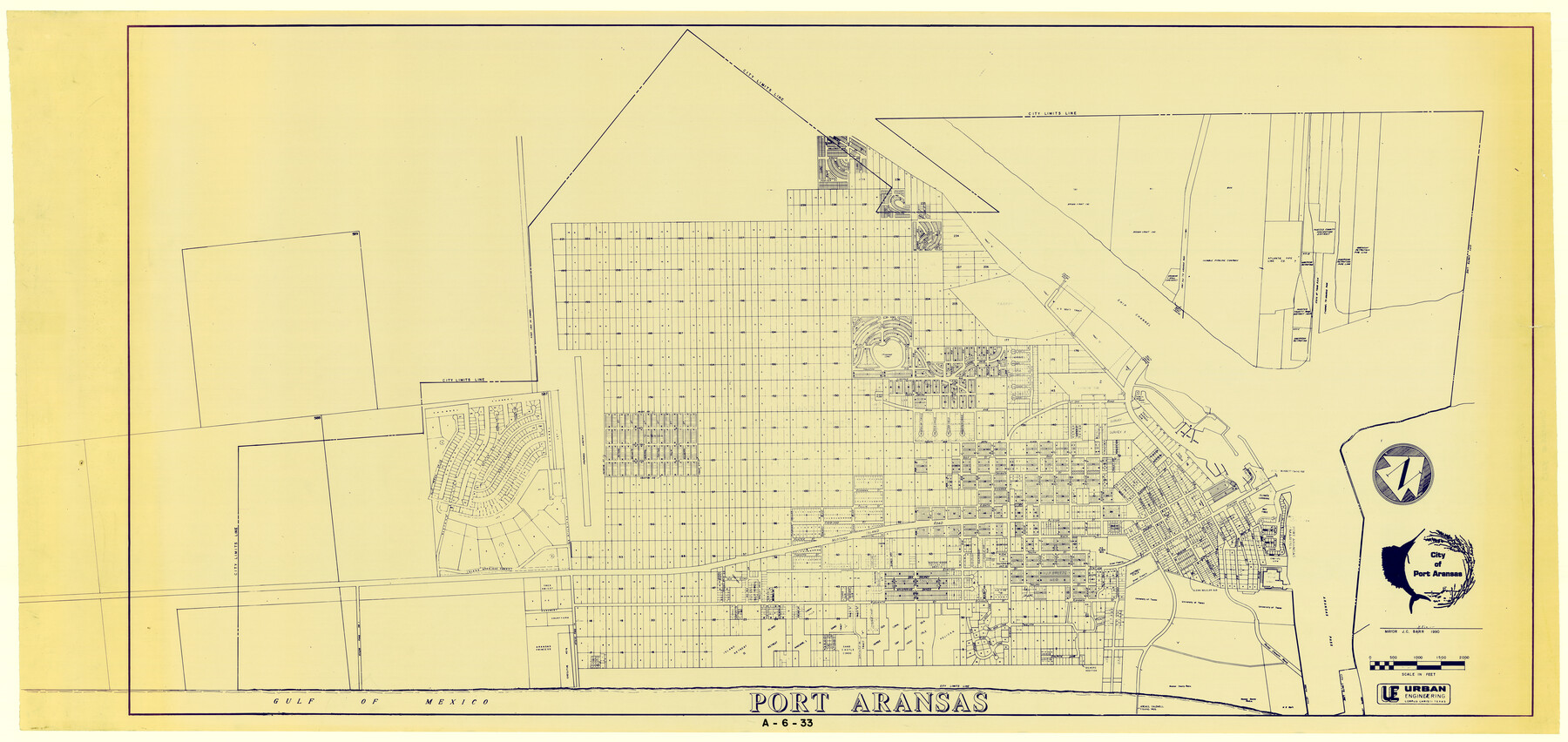 3213, City of Port Aransas, General Map Collection