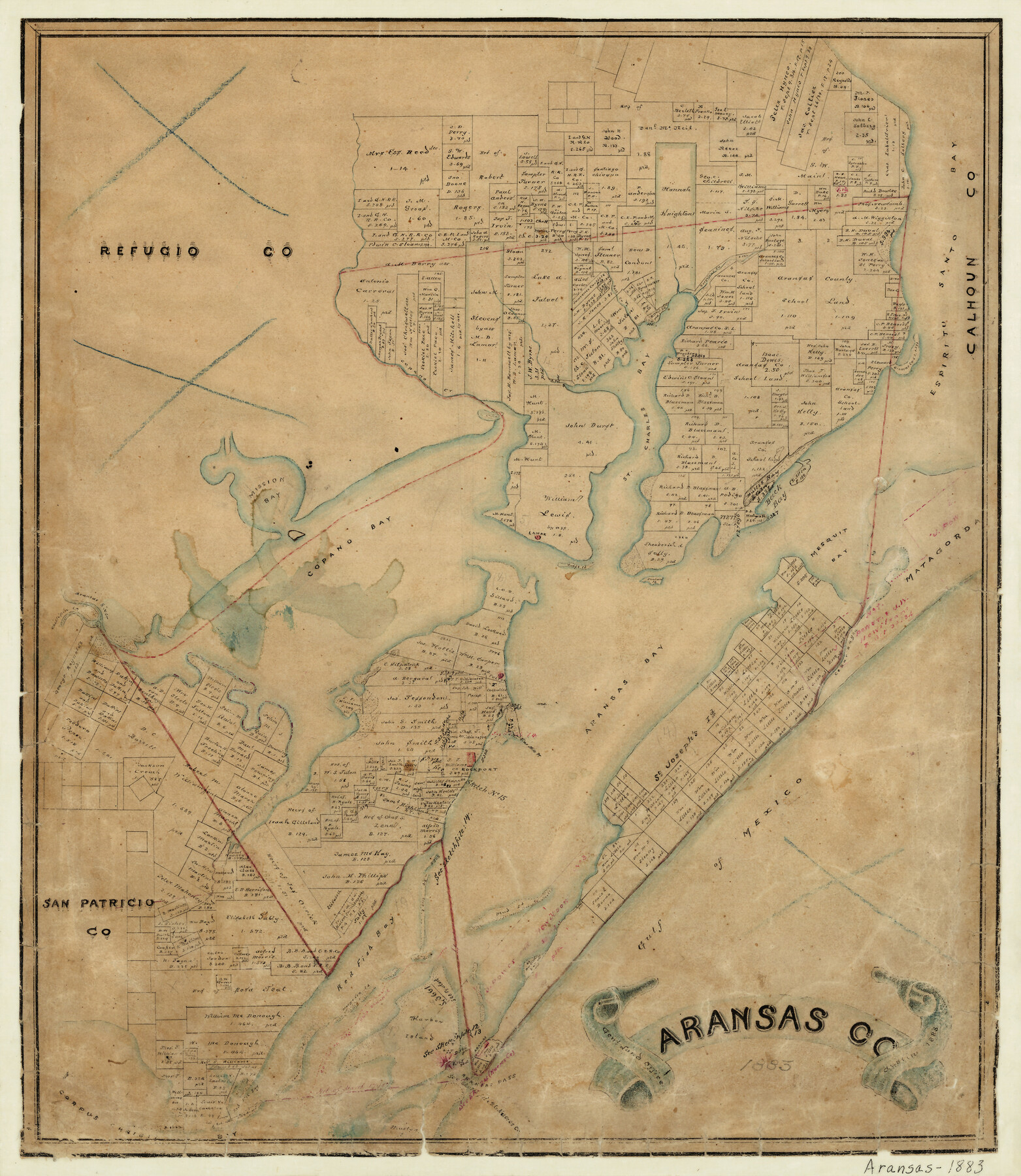 3236, Aransas County, General Map Collection
