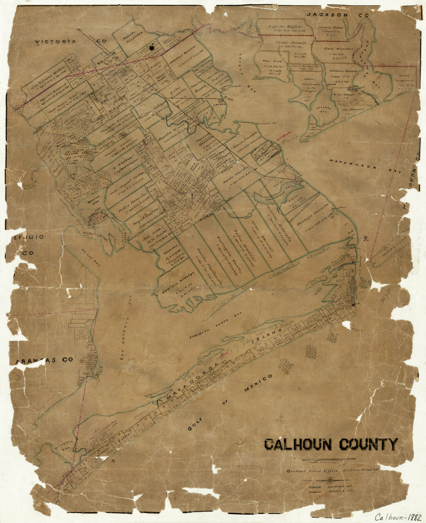 3359, Calhoun County, General Map Collection