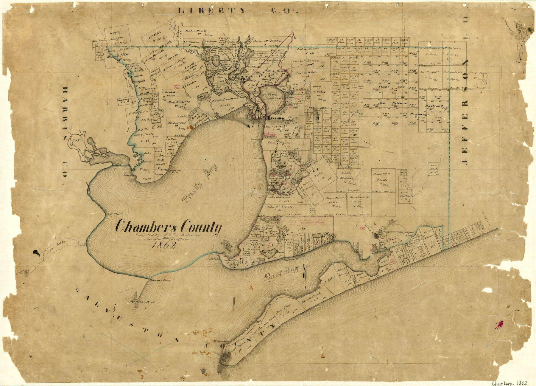 3381, Chambers County, General Map Collection