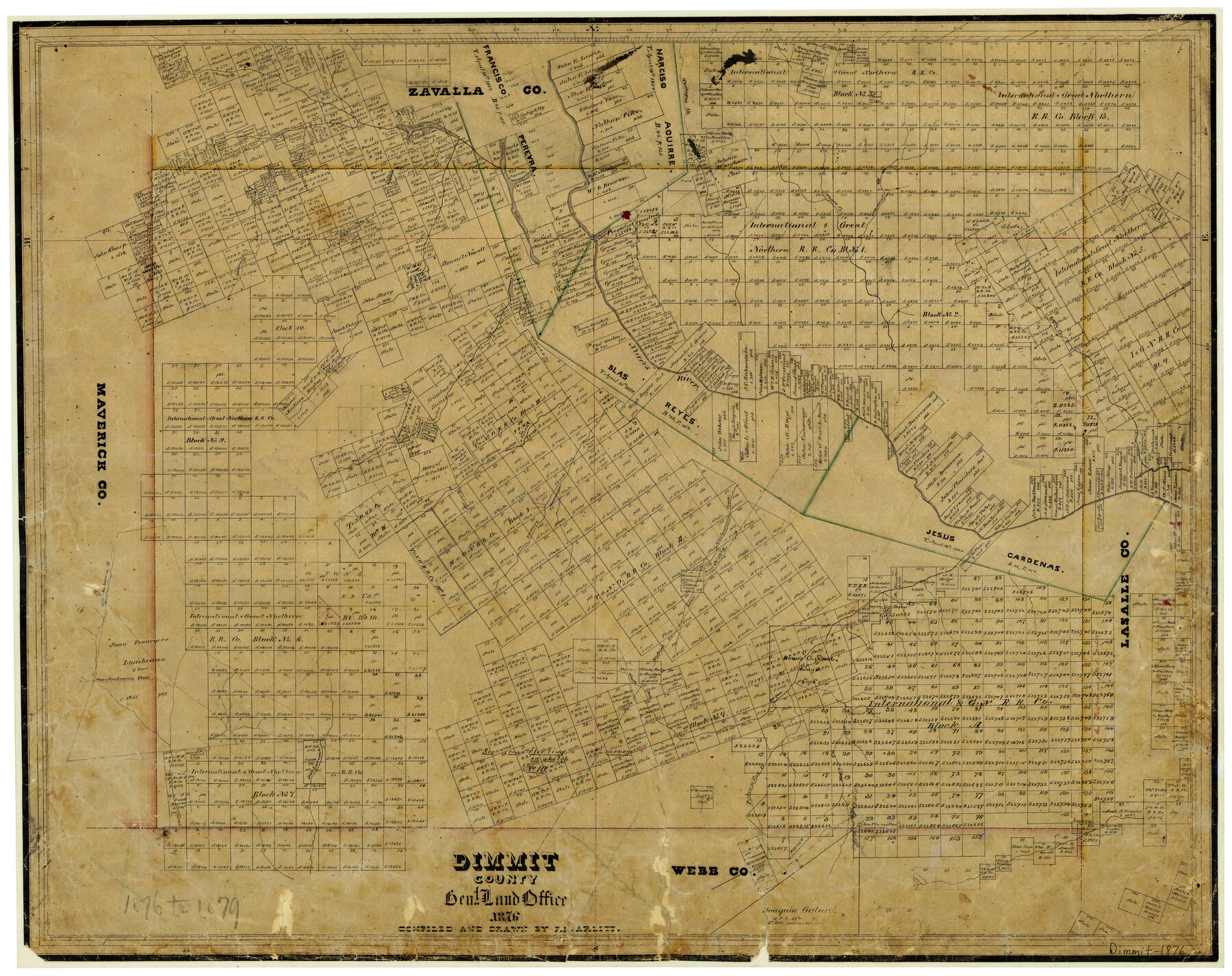 3493, Dimmit County, General Map Collection