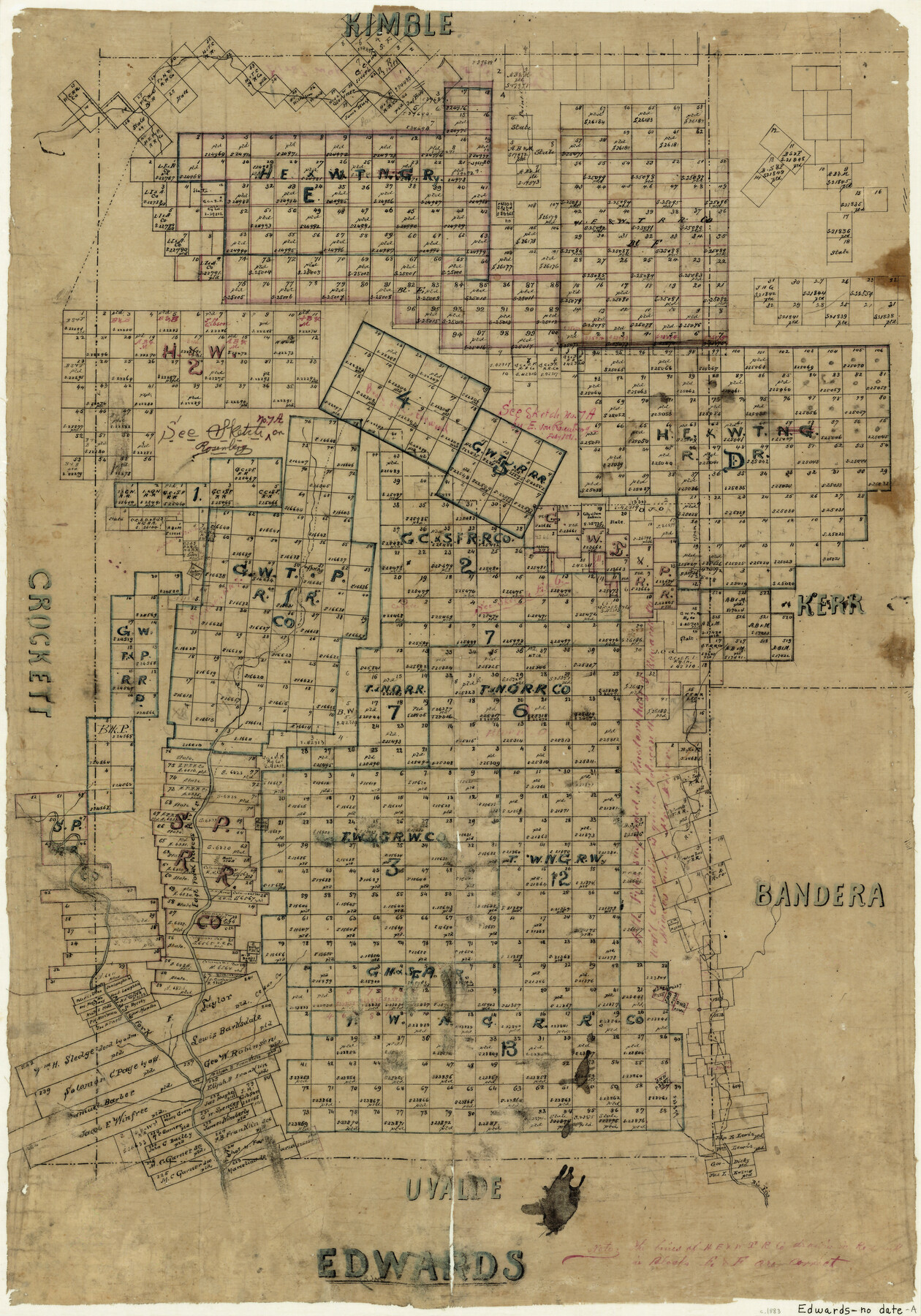 3508, Edwards, General Map Collection