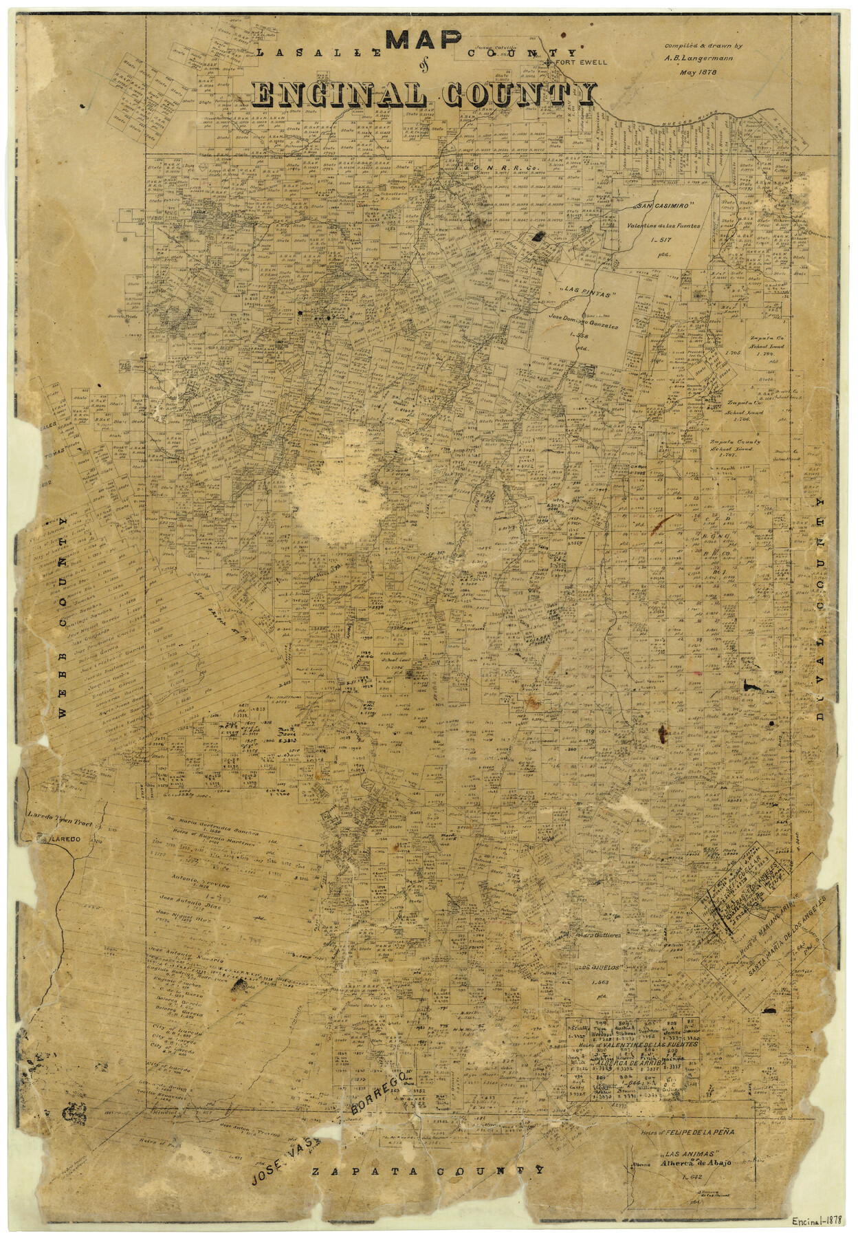 3514, Map of Encinal County