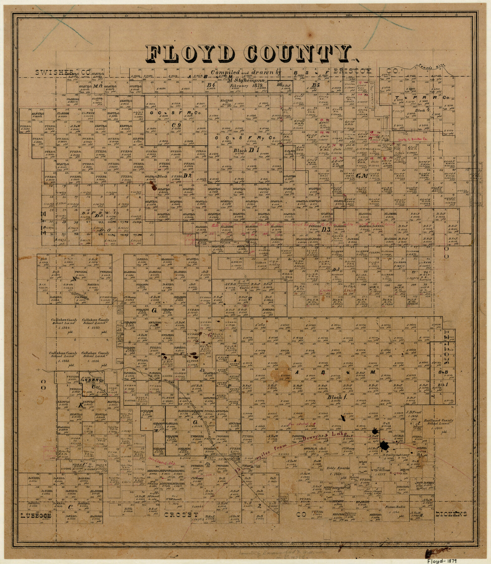 3543, Floyd County, General Map Collection