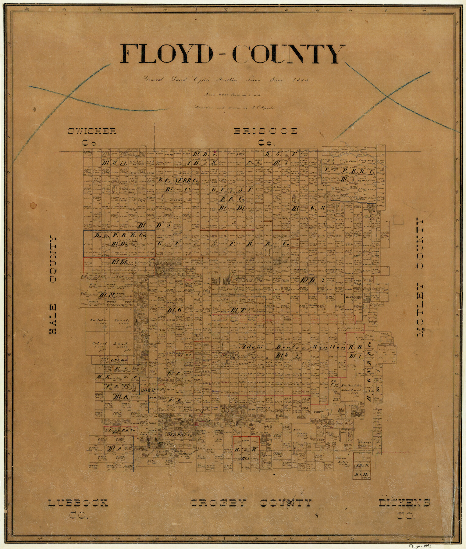 3544, Floyd County, General Map Collection